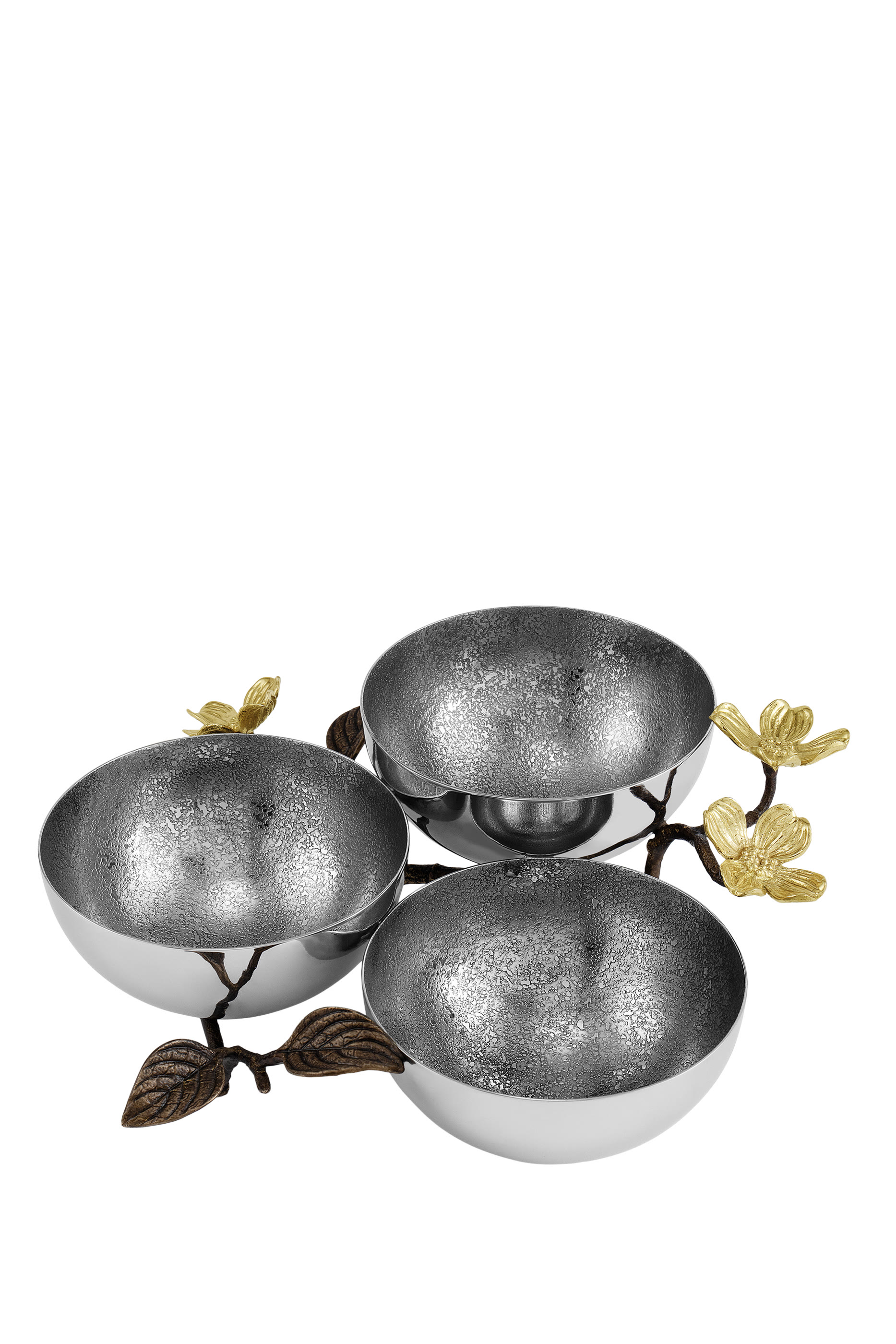 Dogwood Triple Bowl 