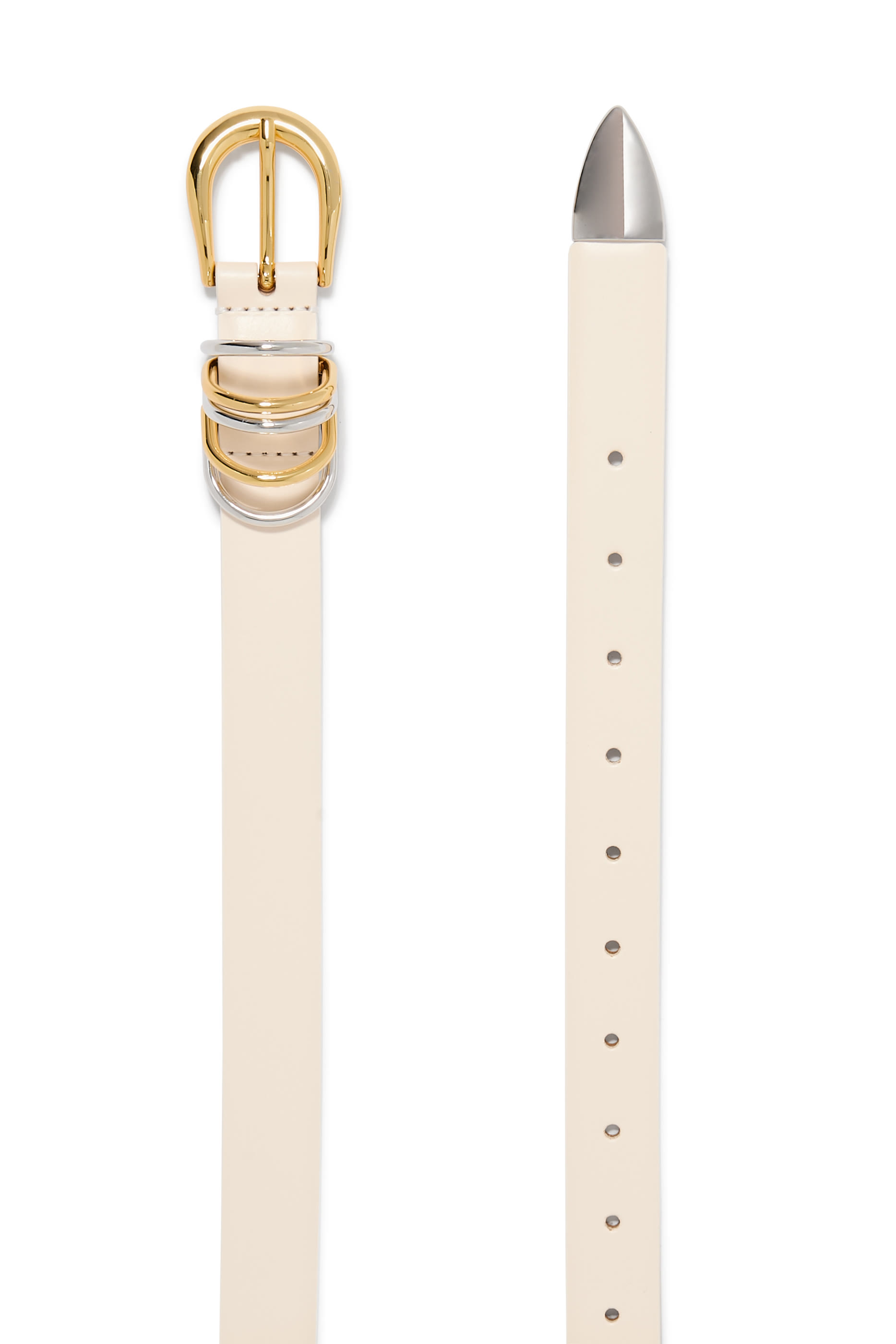 Hollyhock Mixed Metal Belt 
