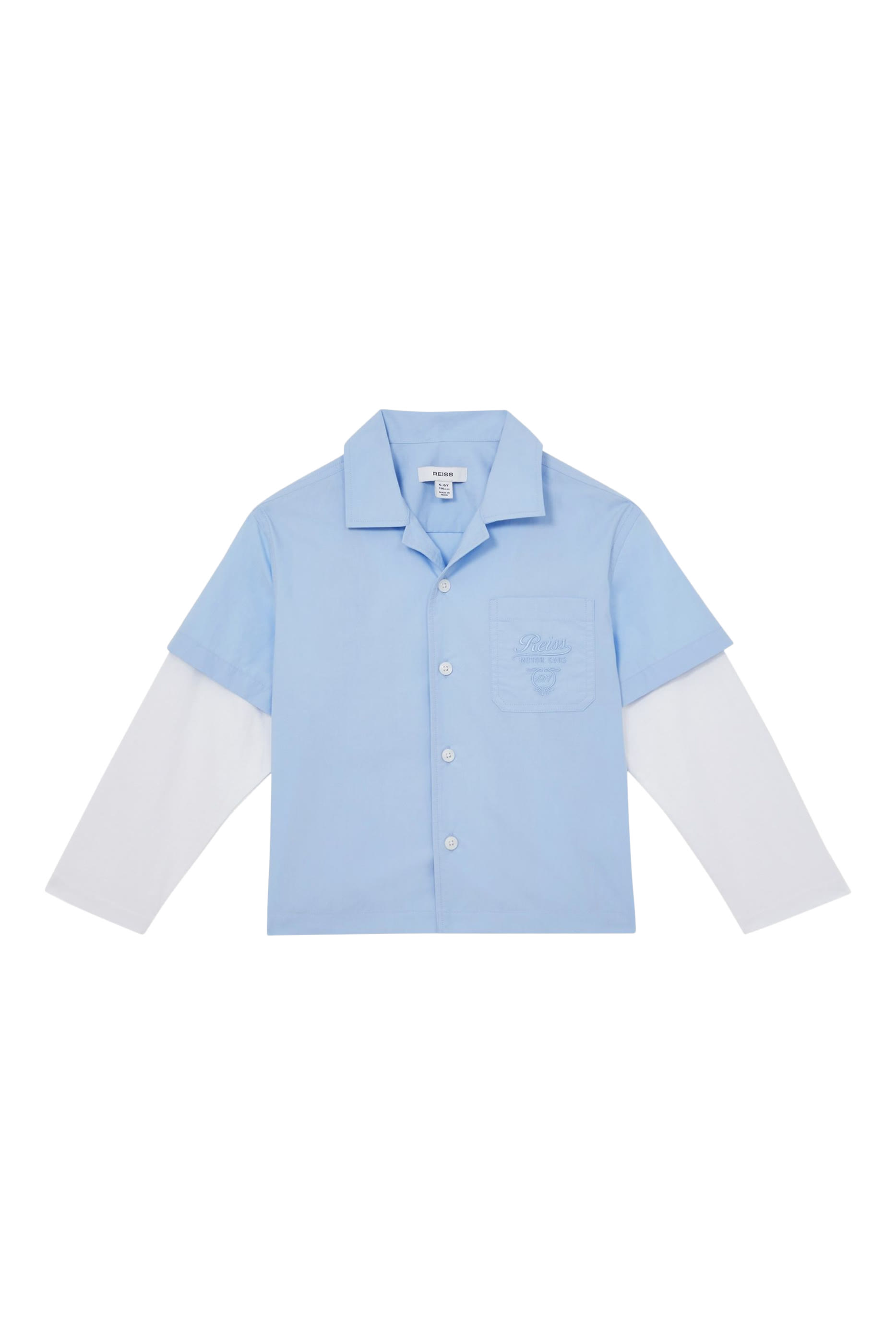 Kids Motor Cars Dual-Sleeves Shirt