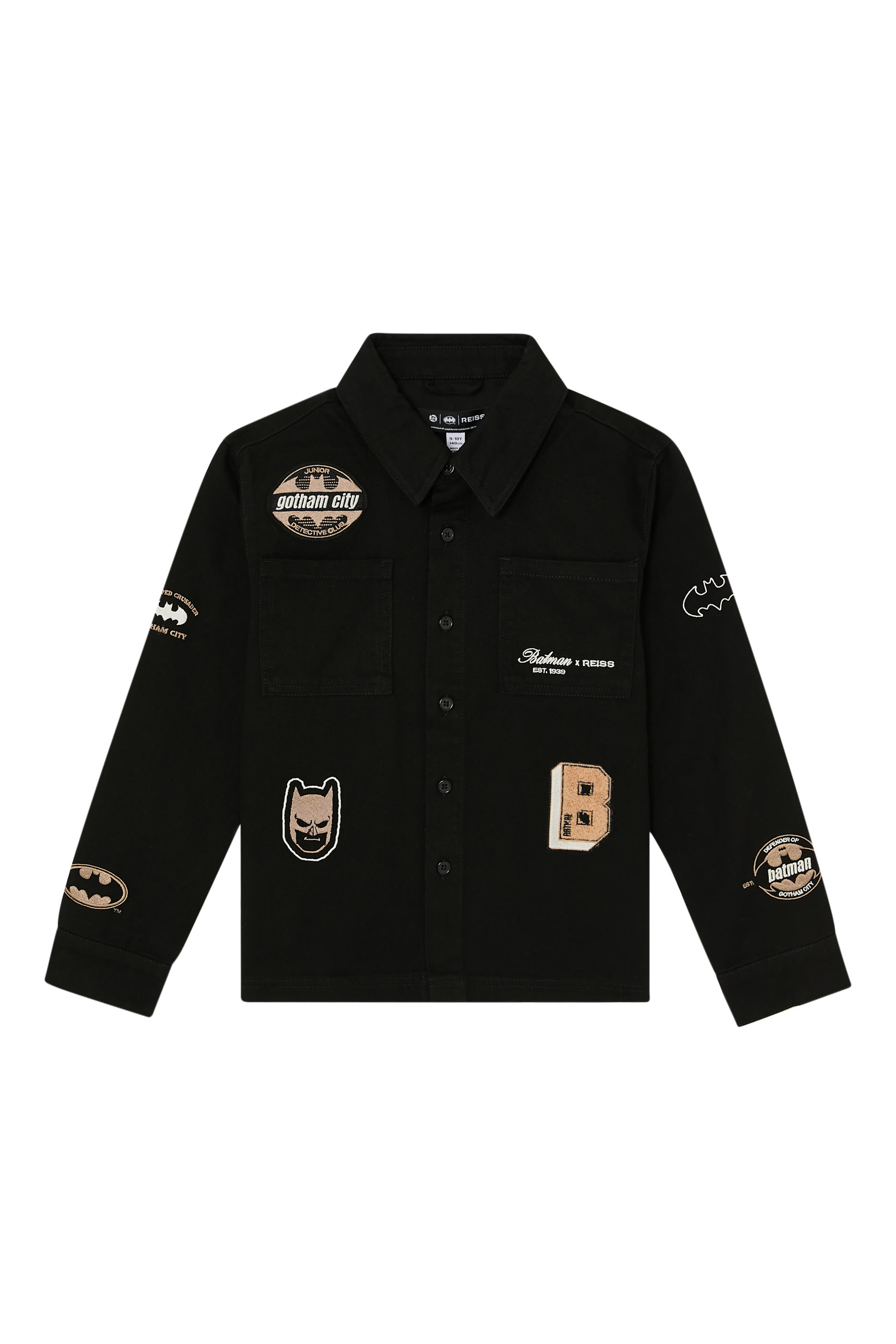 Kids Batman Badge Overshirt