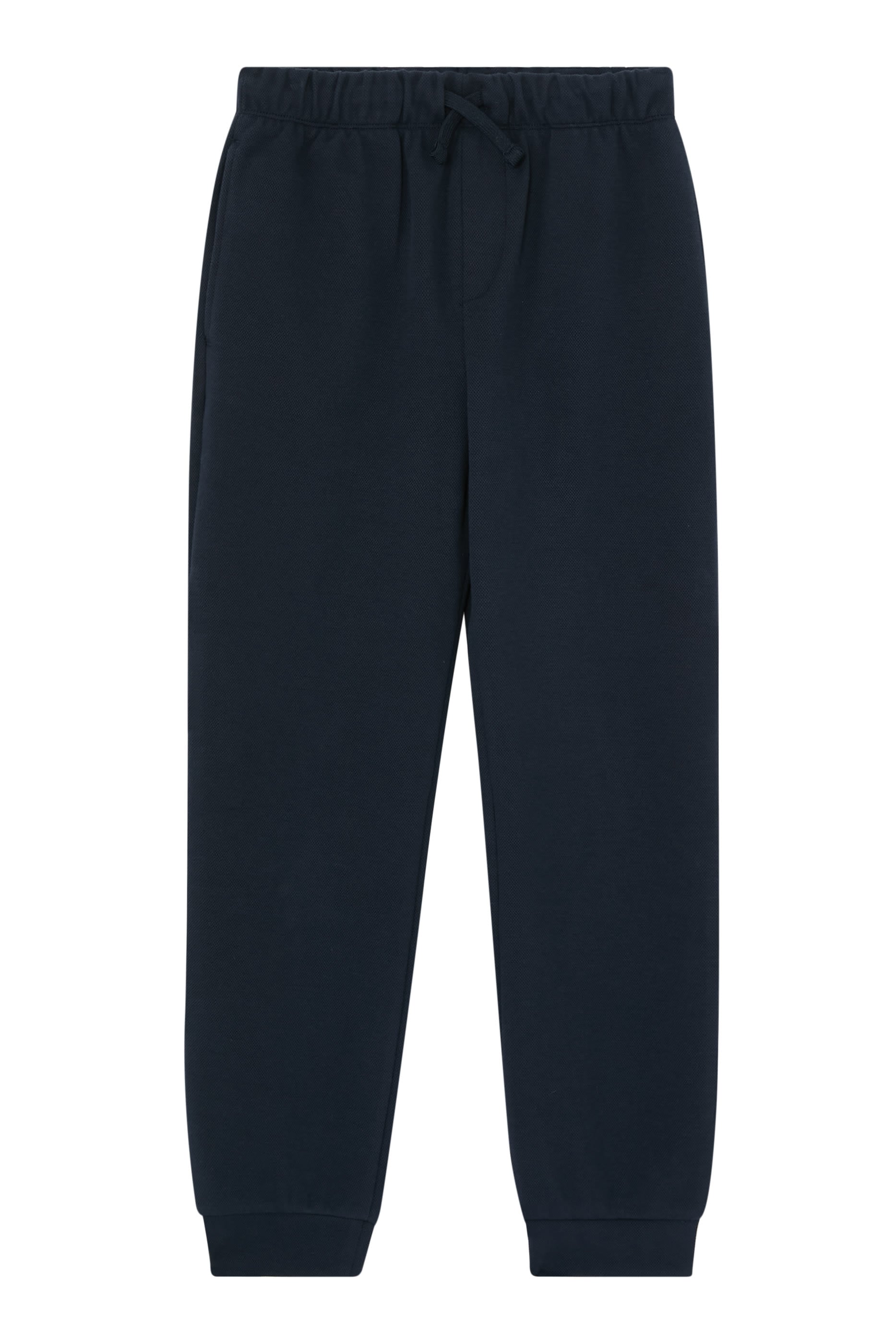Kids Cotton-Blend Textured Cuffed Joggers