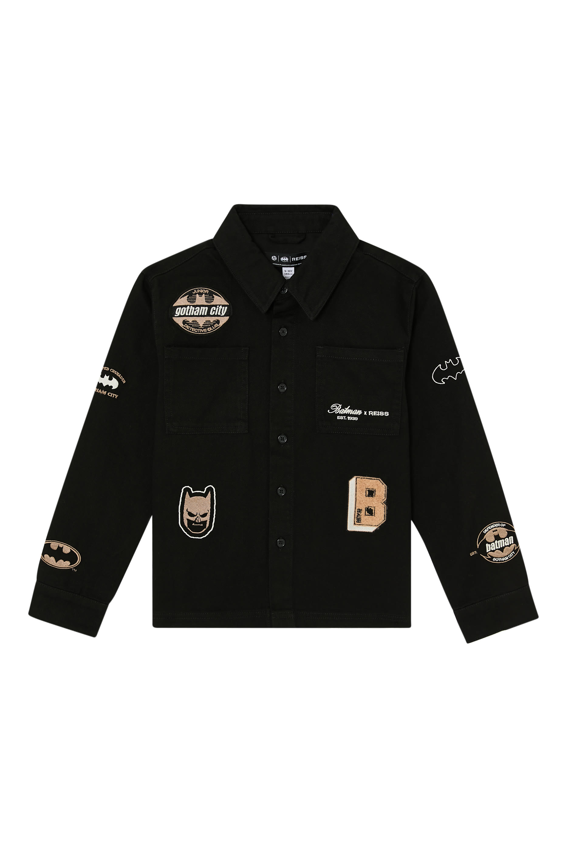Kids Batman Badge Overshirt