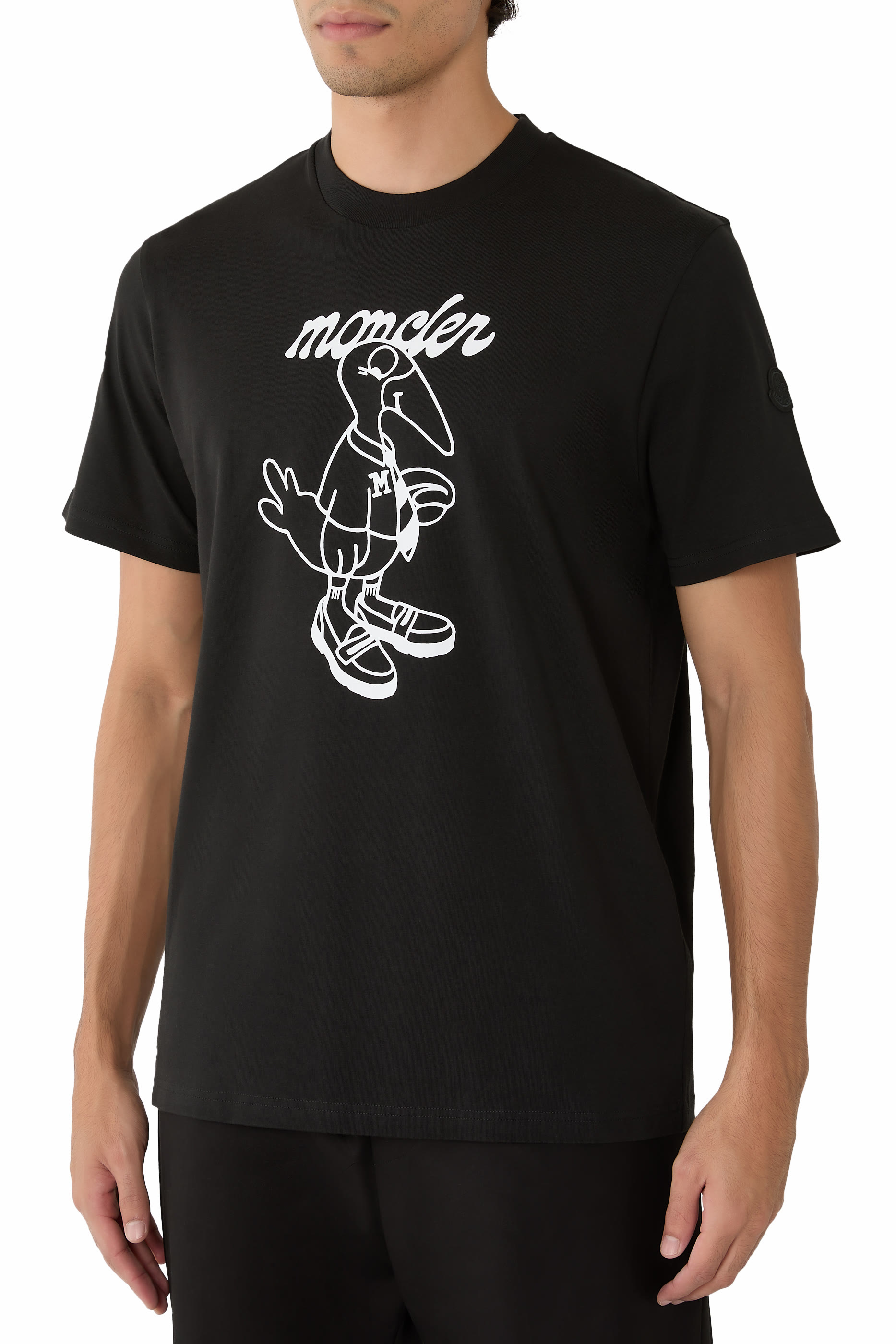 Bird-Print T-Shirt