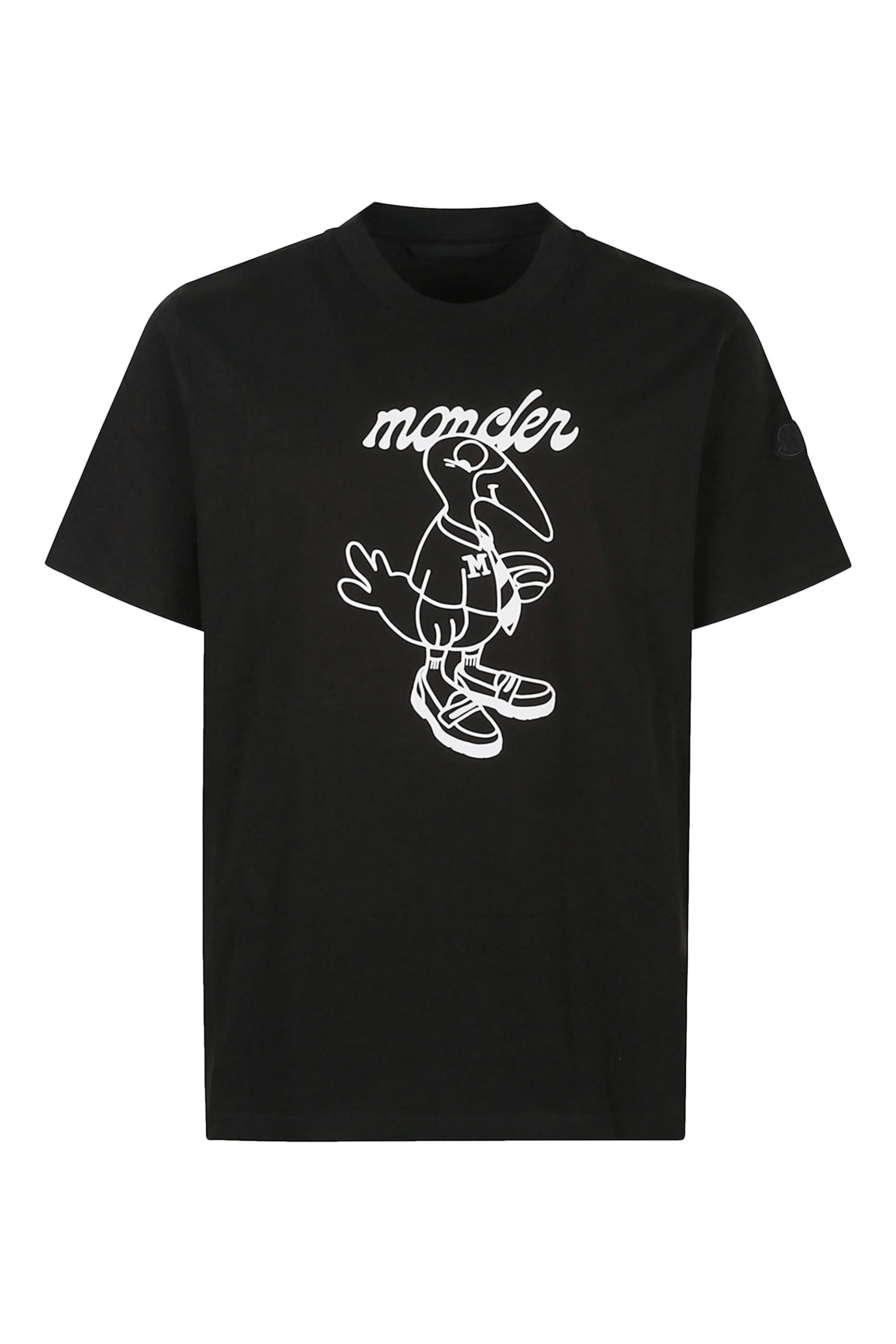 Bird-Print T-Shirt