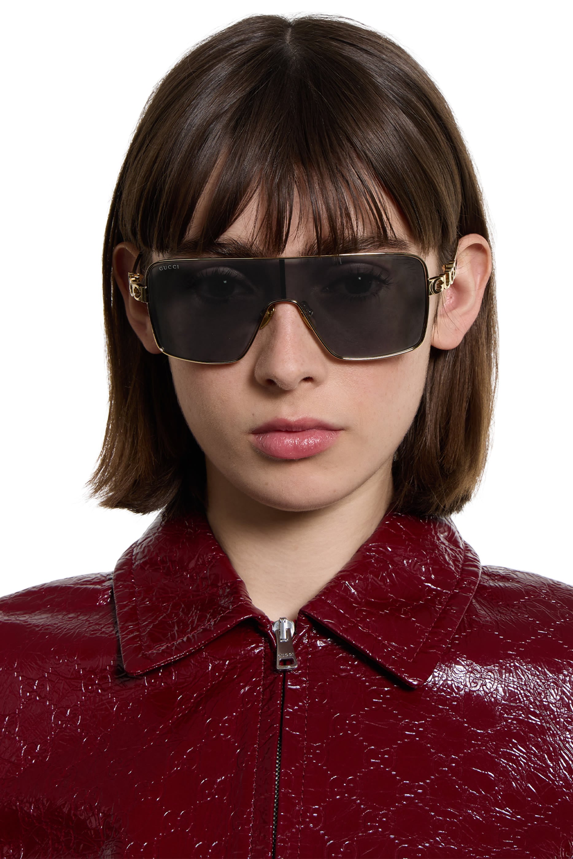 Rectangular Frame Sunglasses