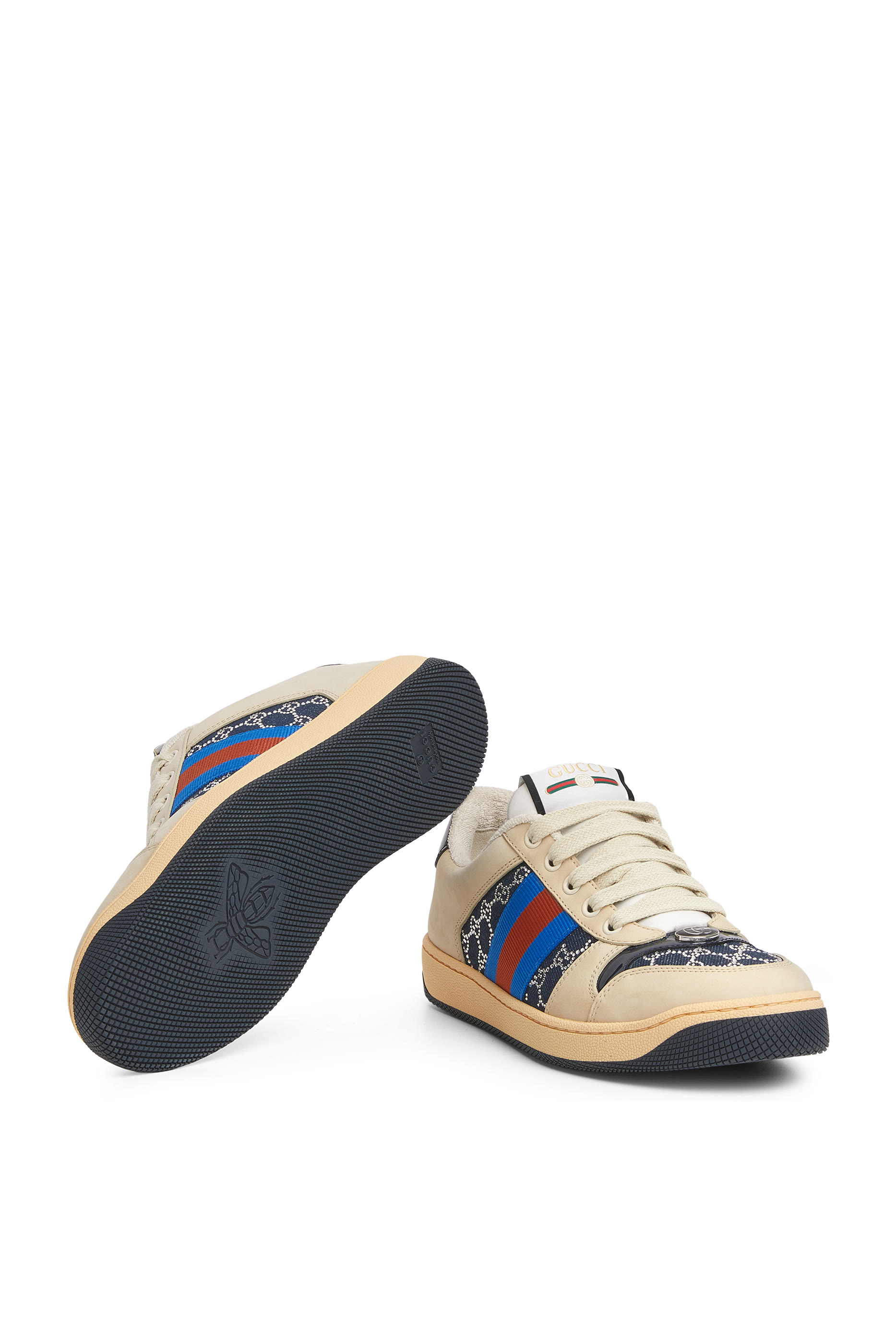 GG Crystal Screener Sneakers