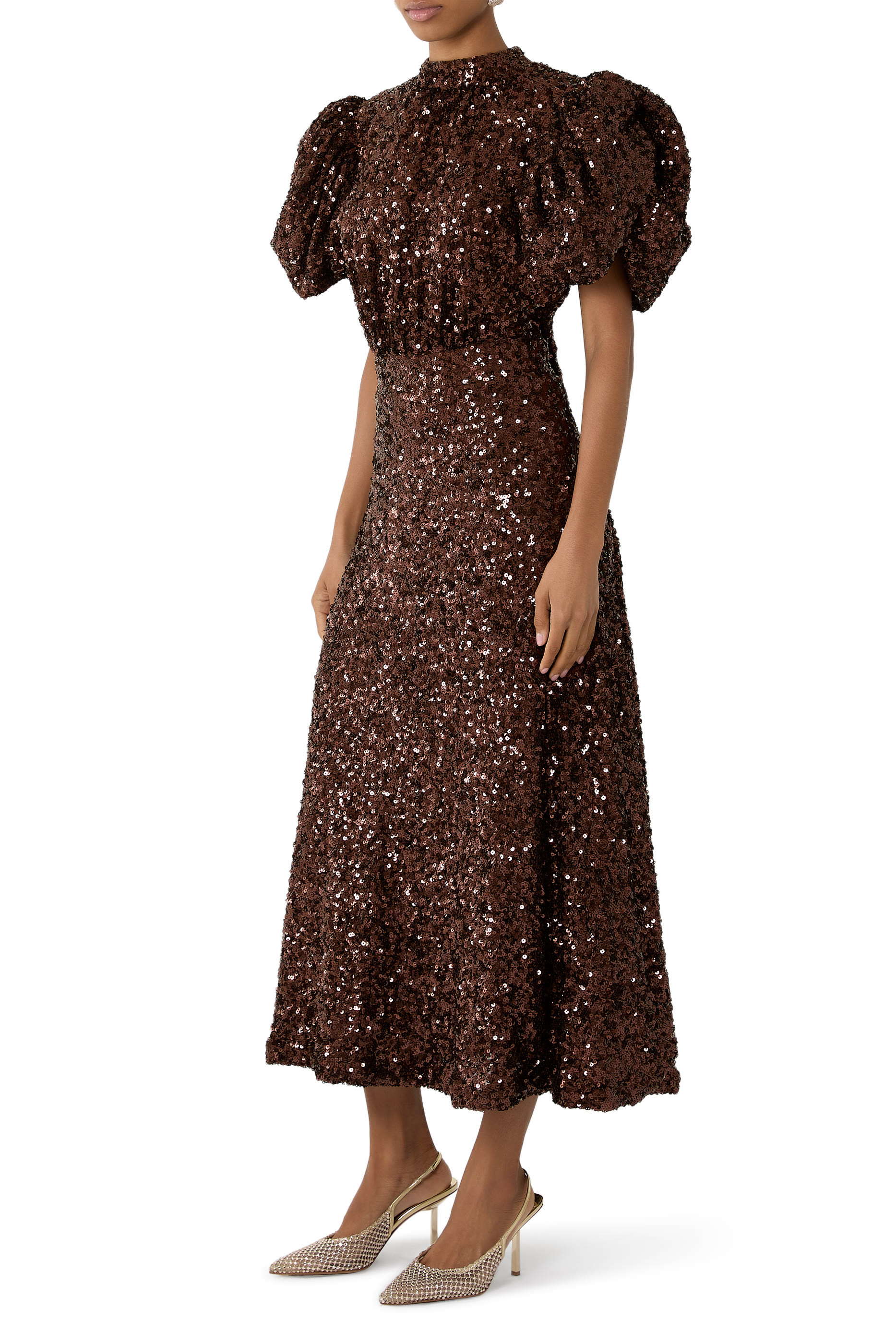 Sequins Midi Dress