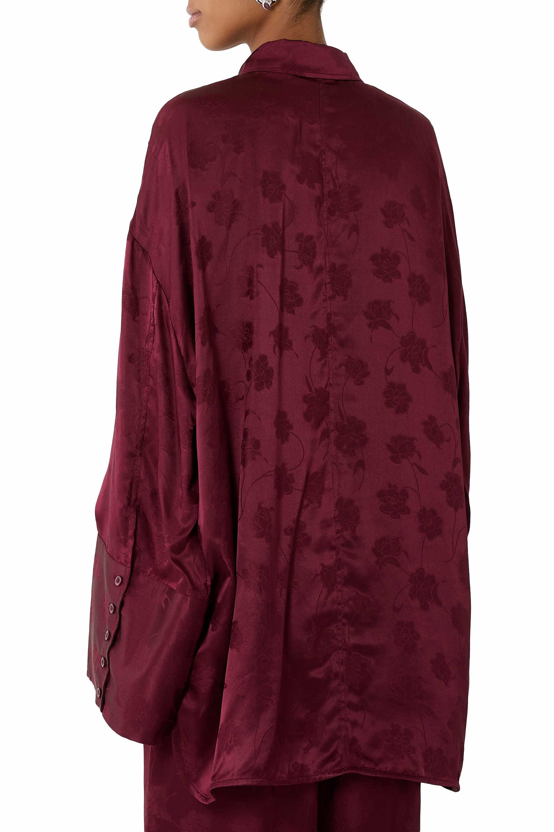 Silk Oversized Shirt