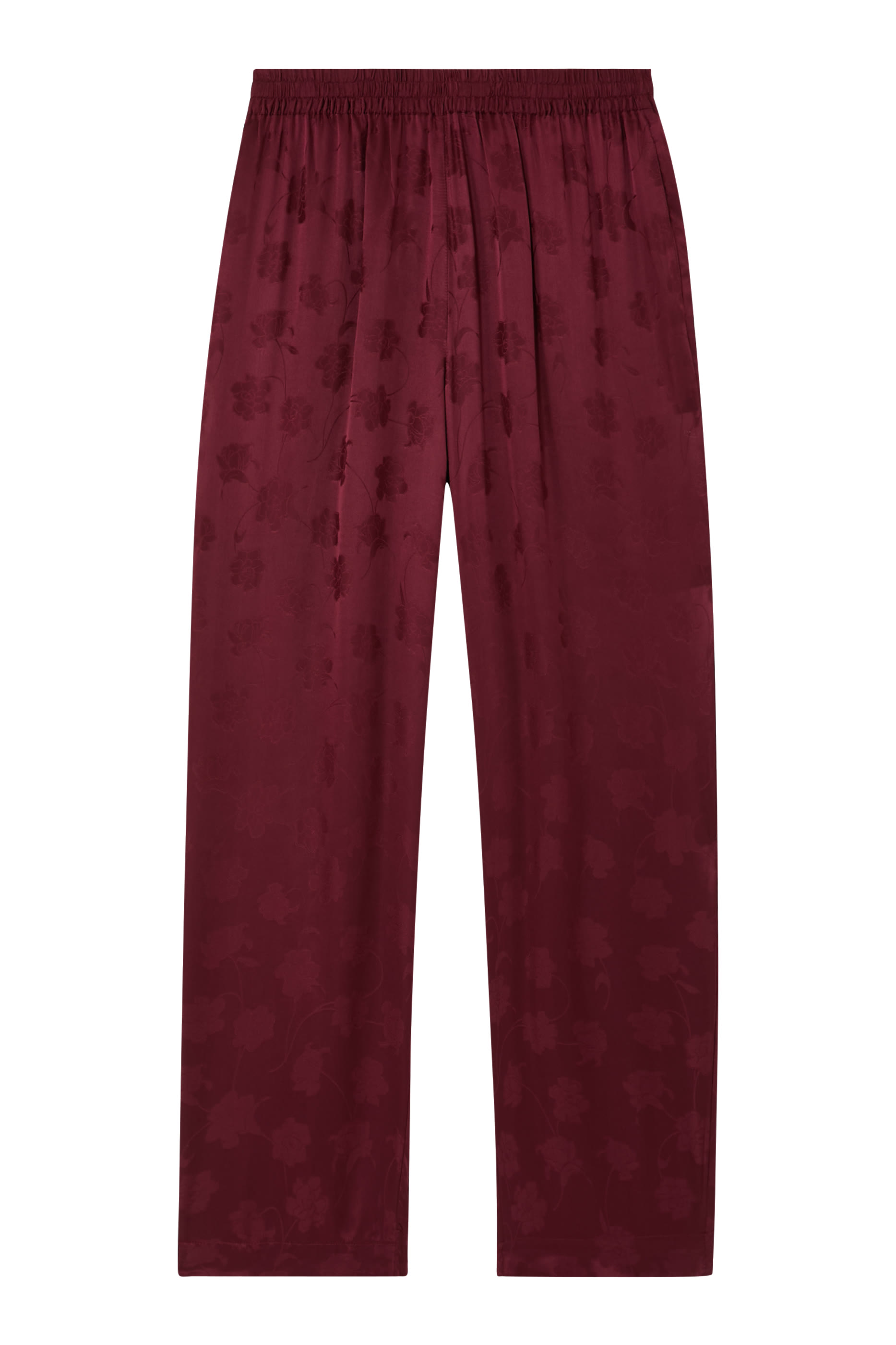  Silk Tapered Pants