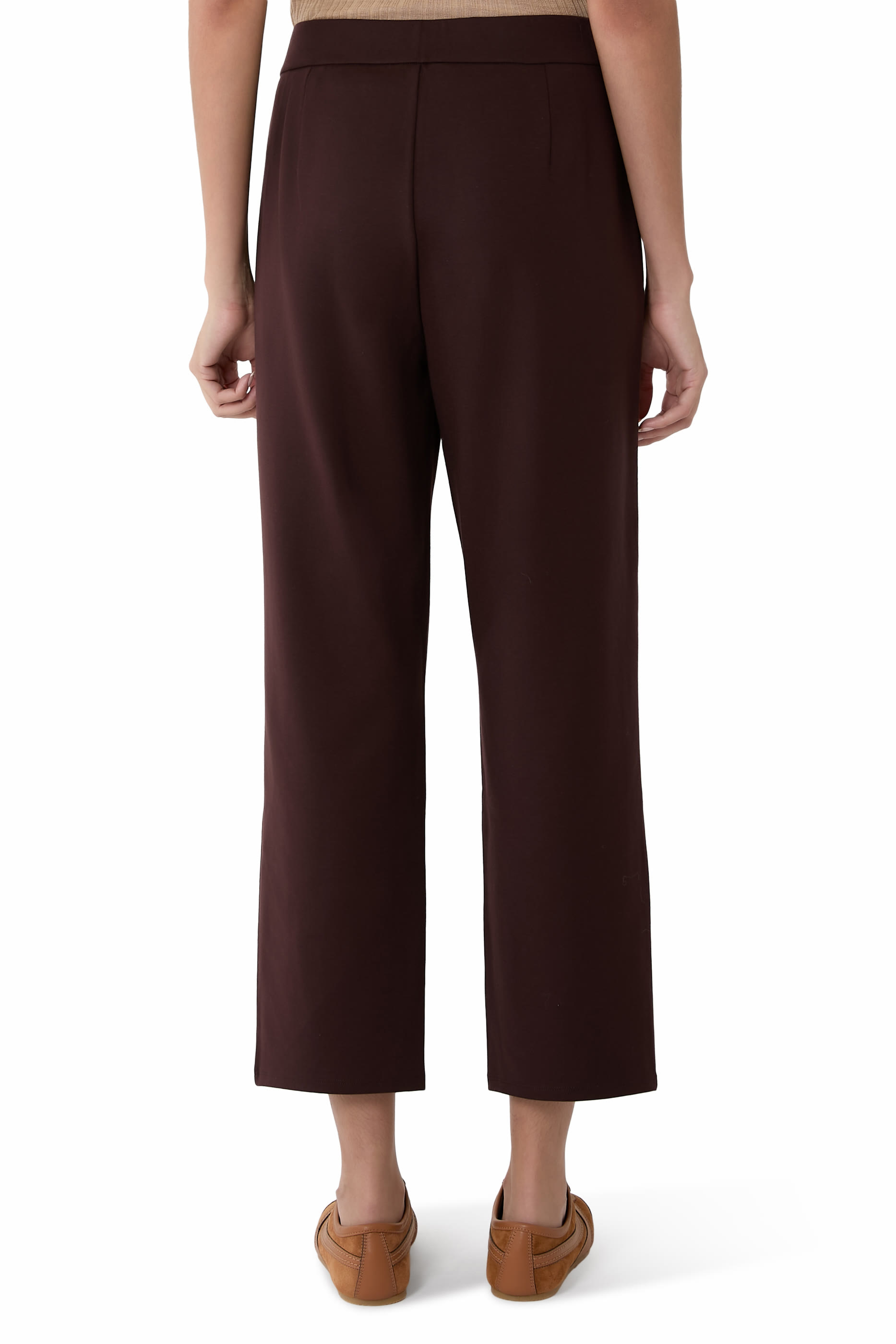 Washable Flex Ponte Straight Pants