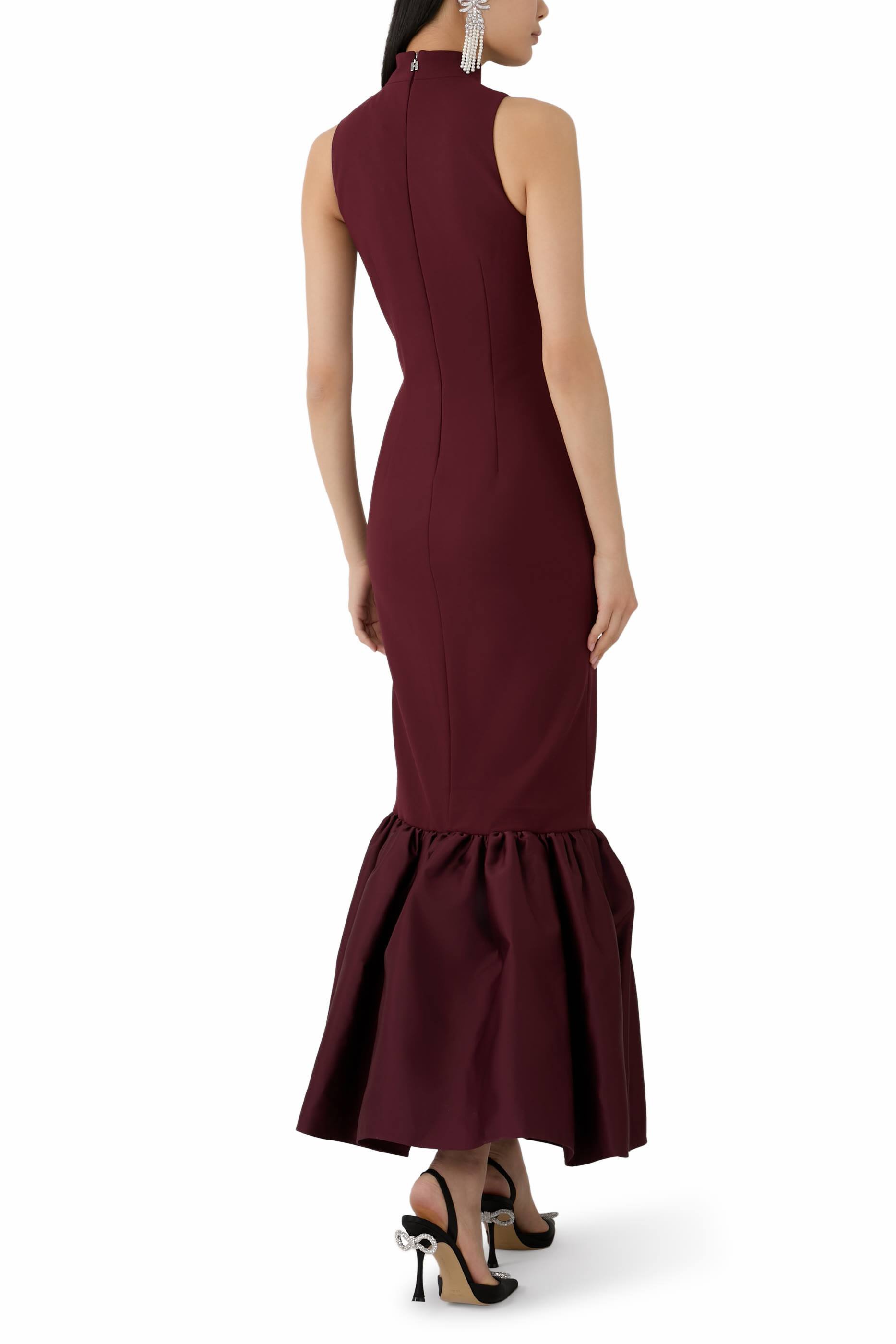 Fitted Maxi Dress 