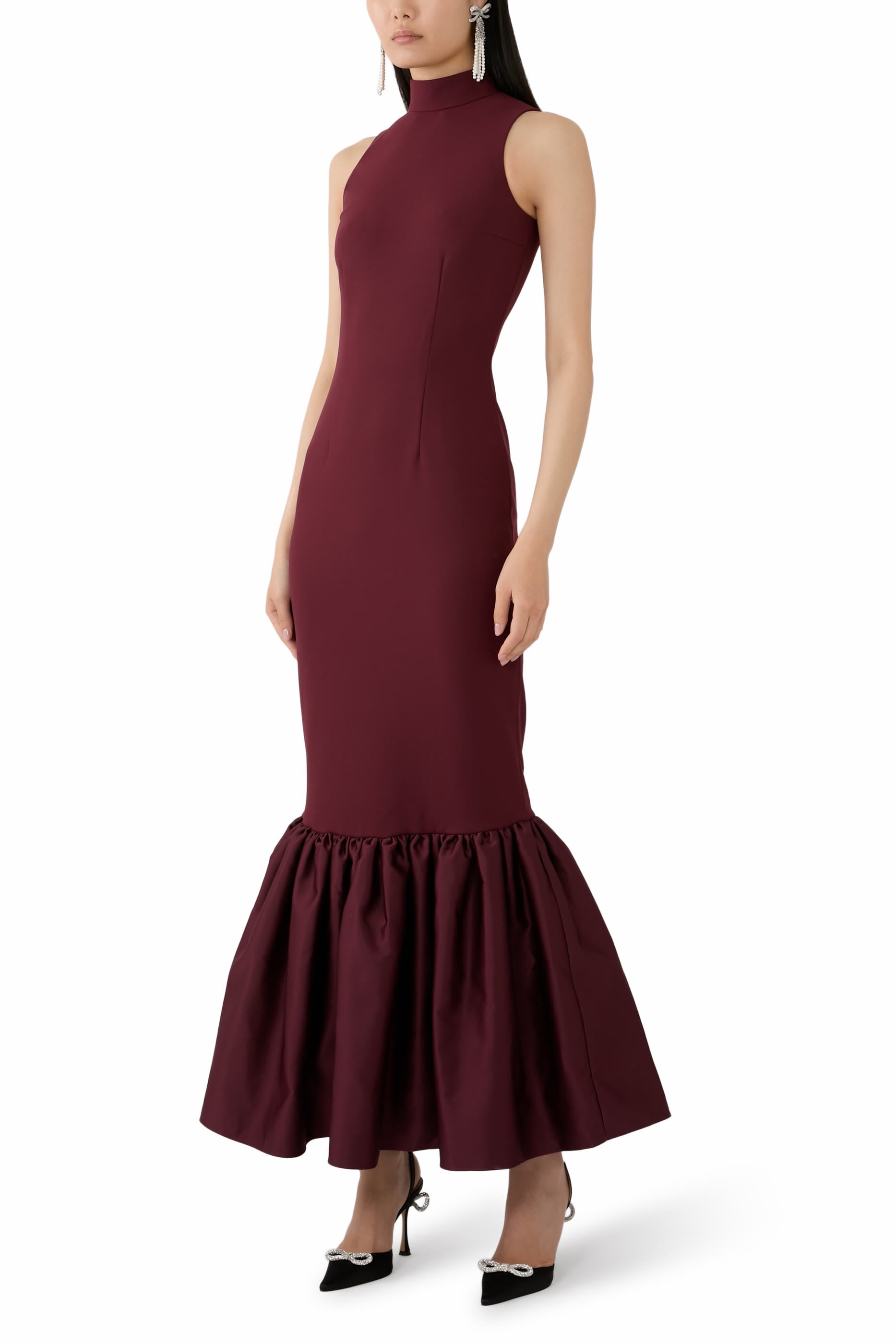 Fitted Maxi Dress 