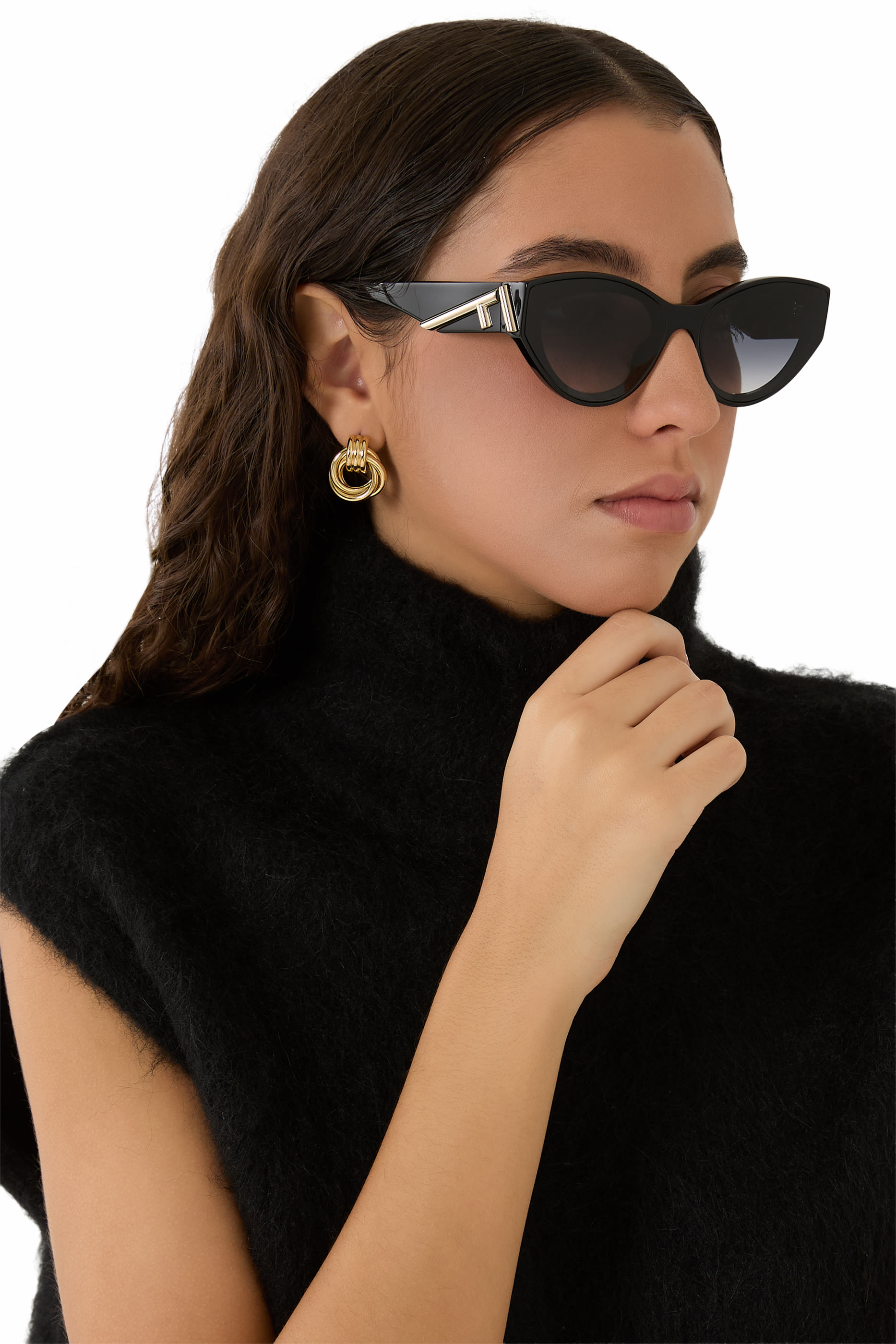  First Cat-Eye Acetate Sunglasses