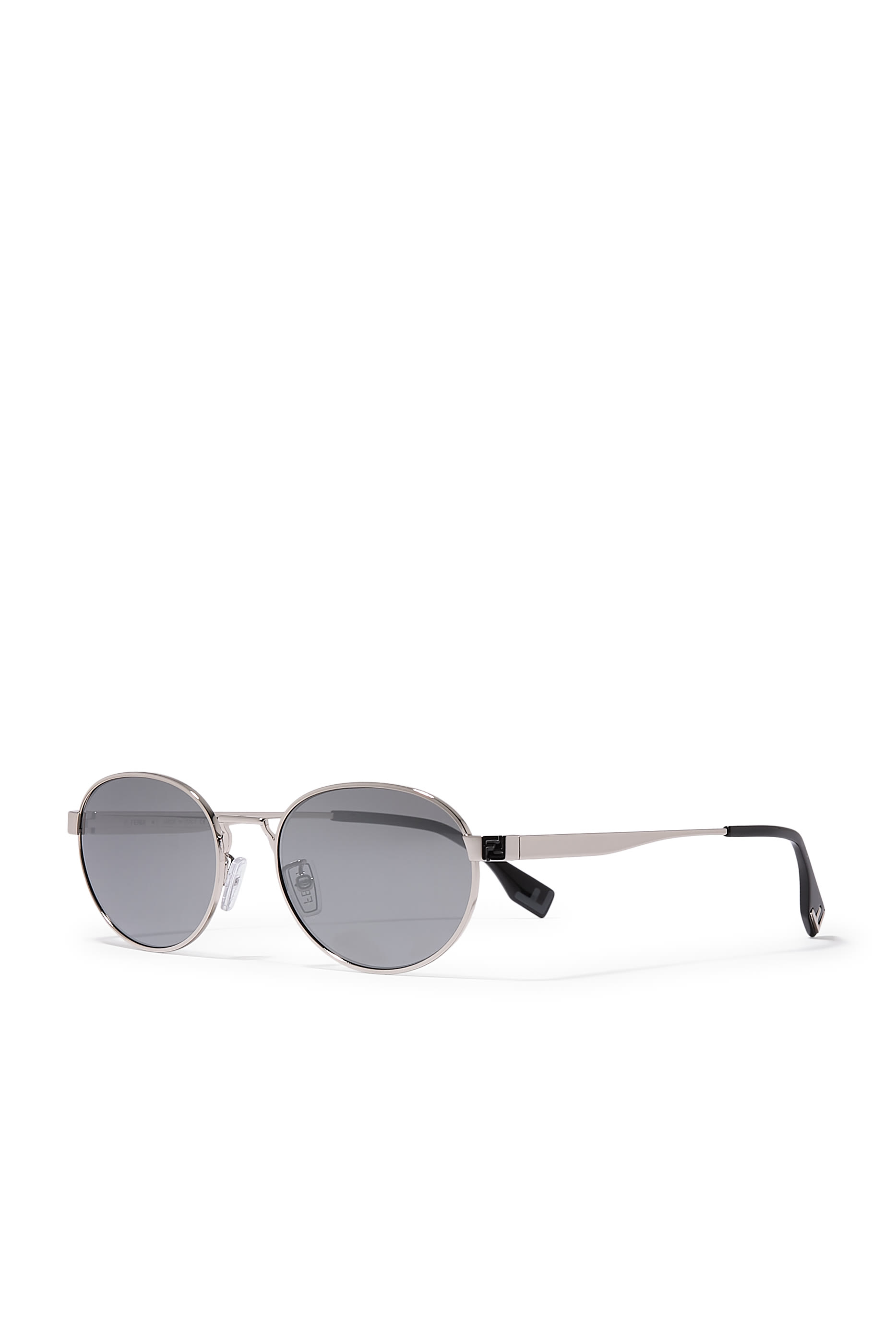 Sky Palladium-Colored Metal Sunglasses