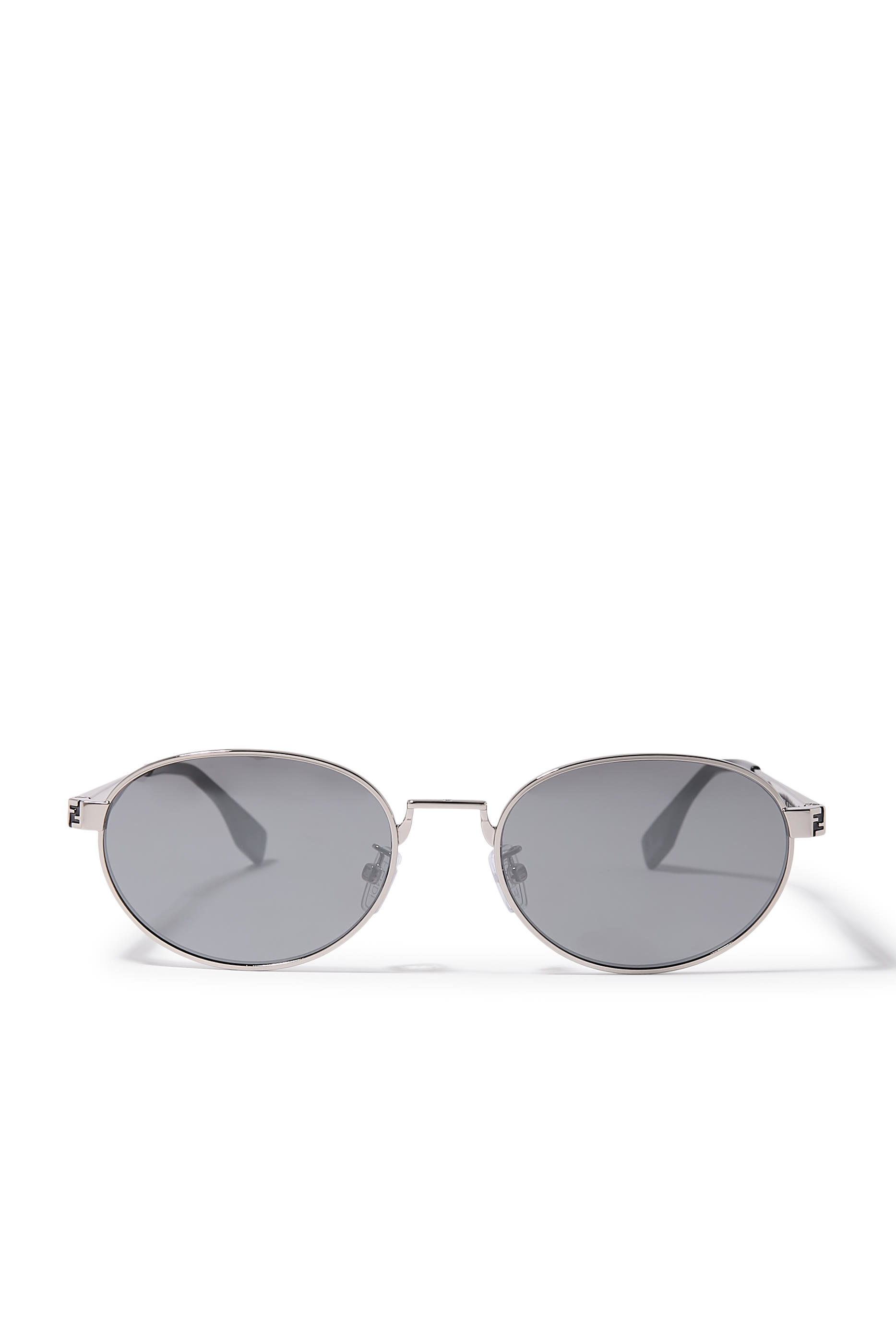 Sky Palladium-Colored Metal Sunglasses