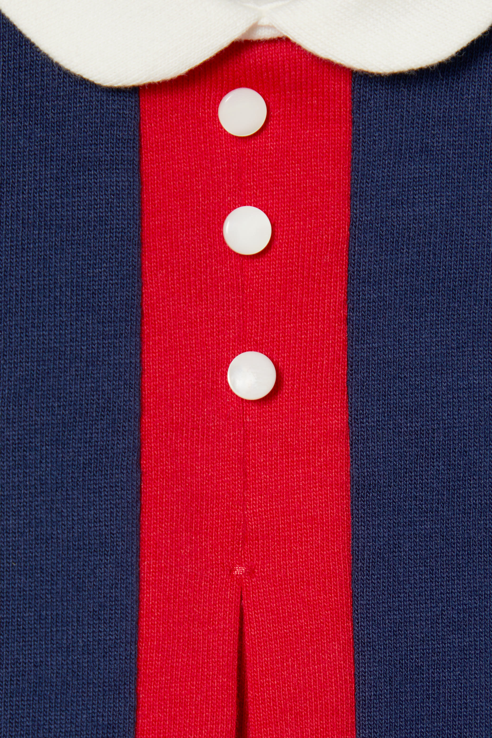 Kids Heavy Cotton Jersey Dress with Web