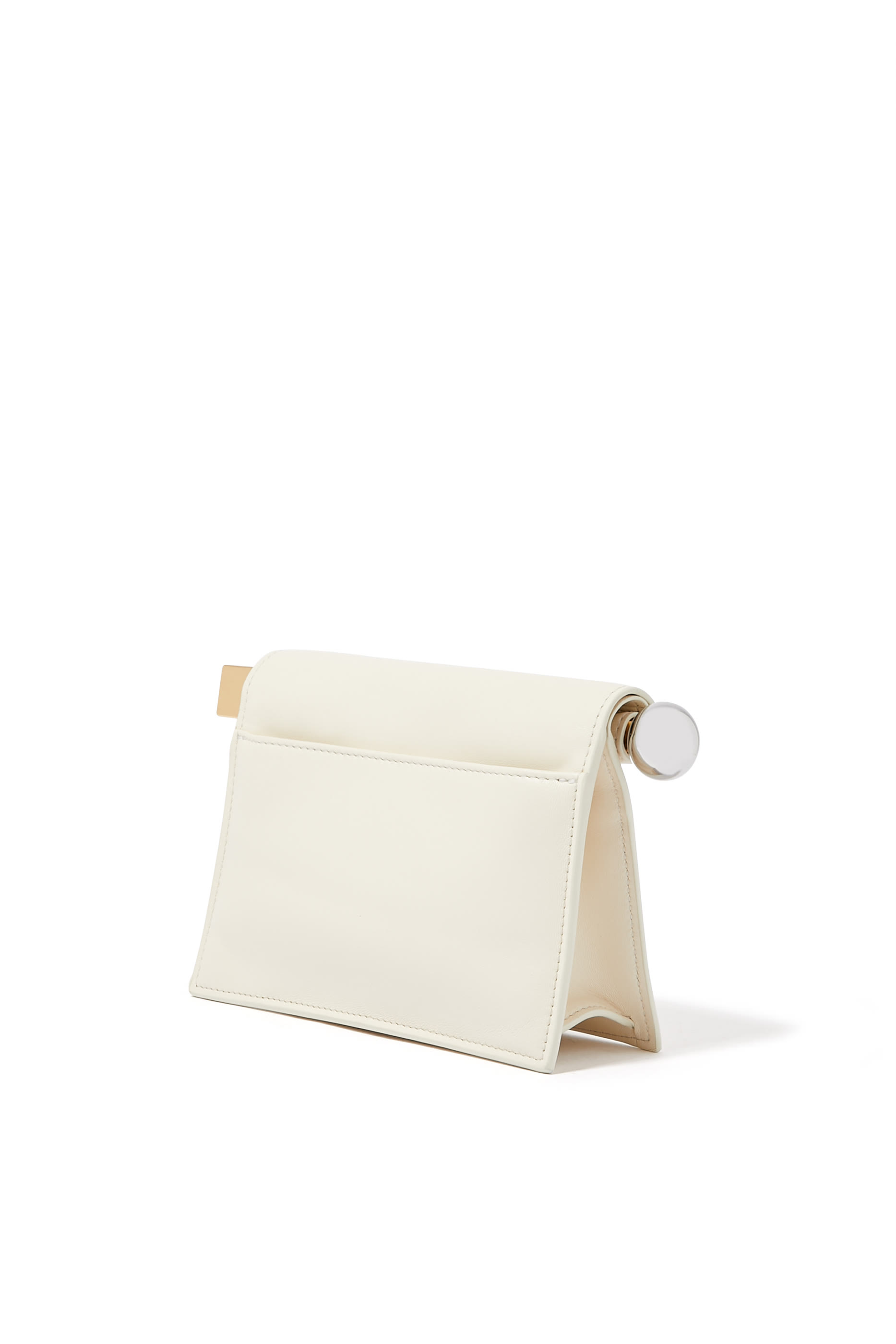 The Small Rond Carré Clutch Bag