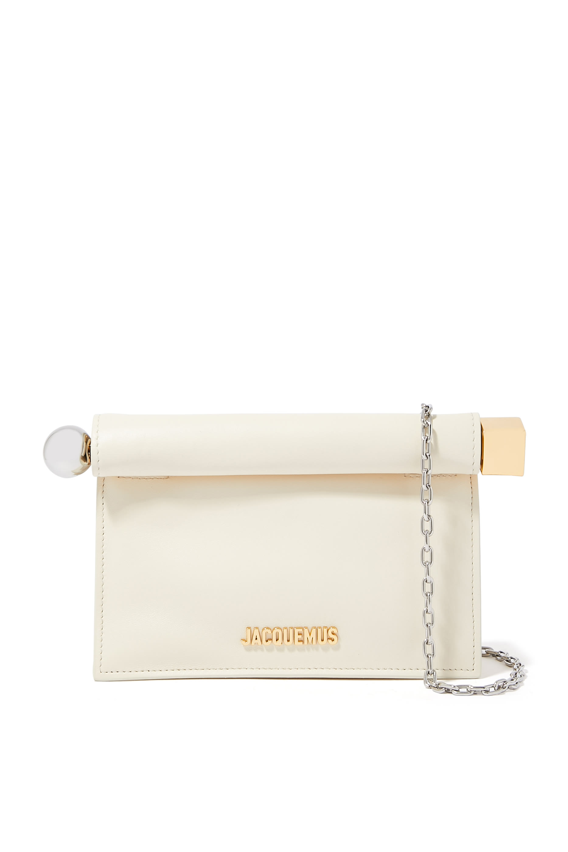 The Small Rond Carré Clutch Bag
