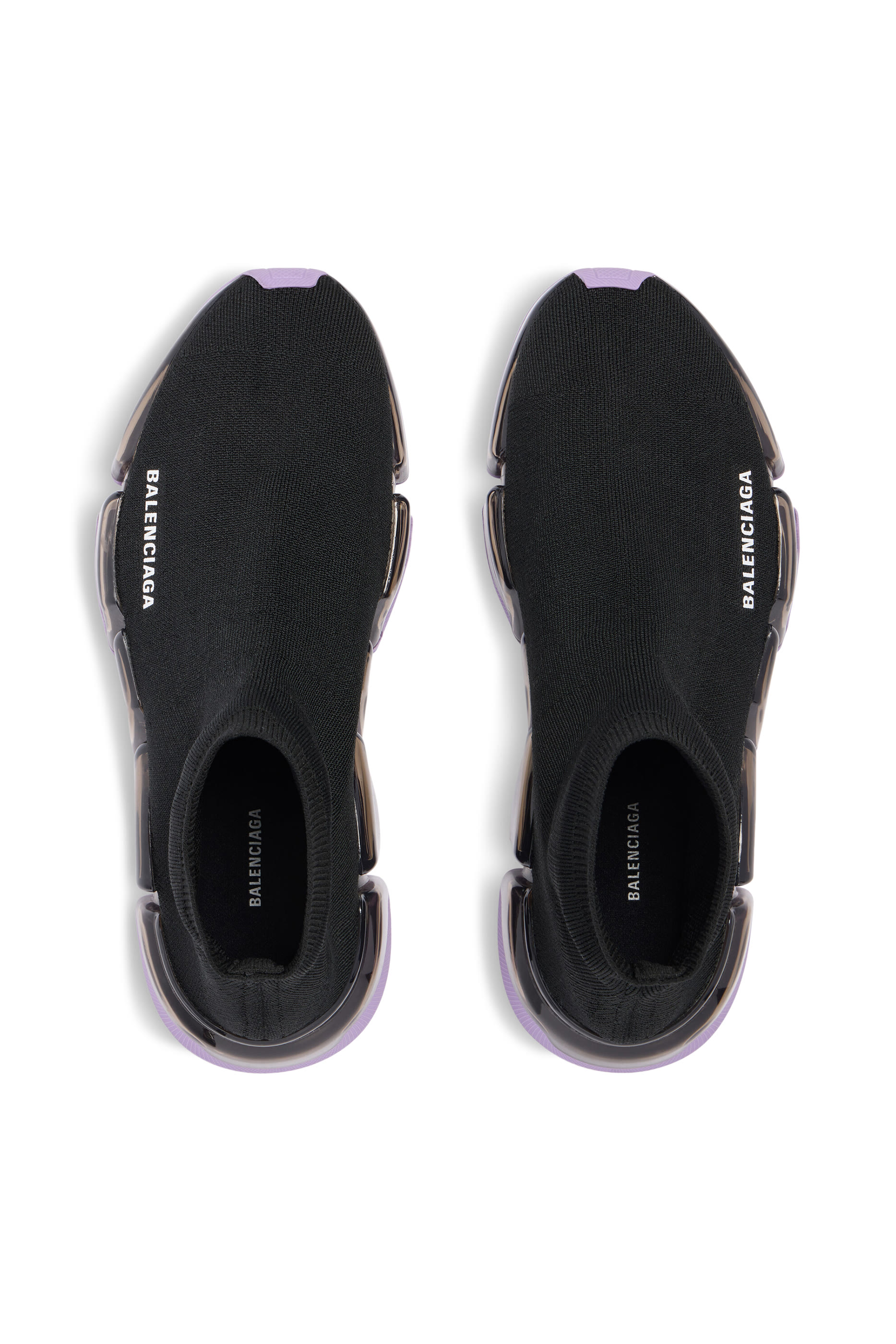 Speed 2.0 Full Clear Sole Recycled Knit Sneakers