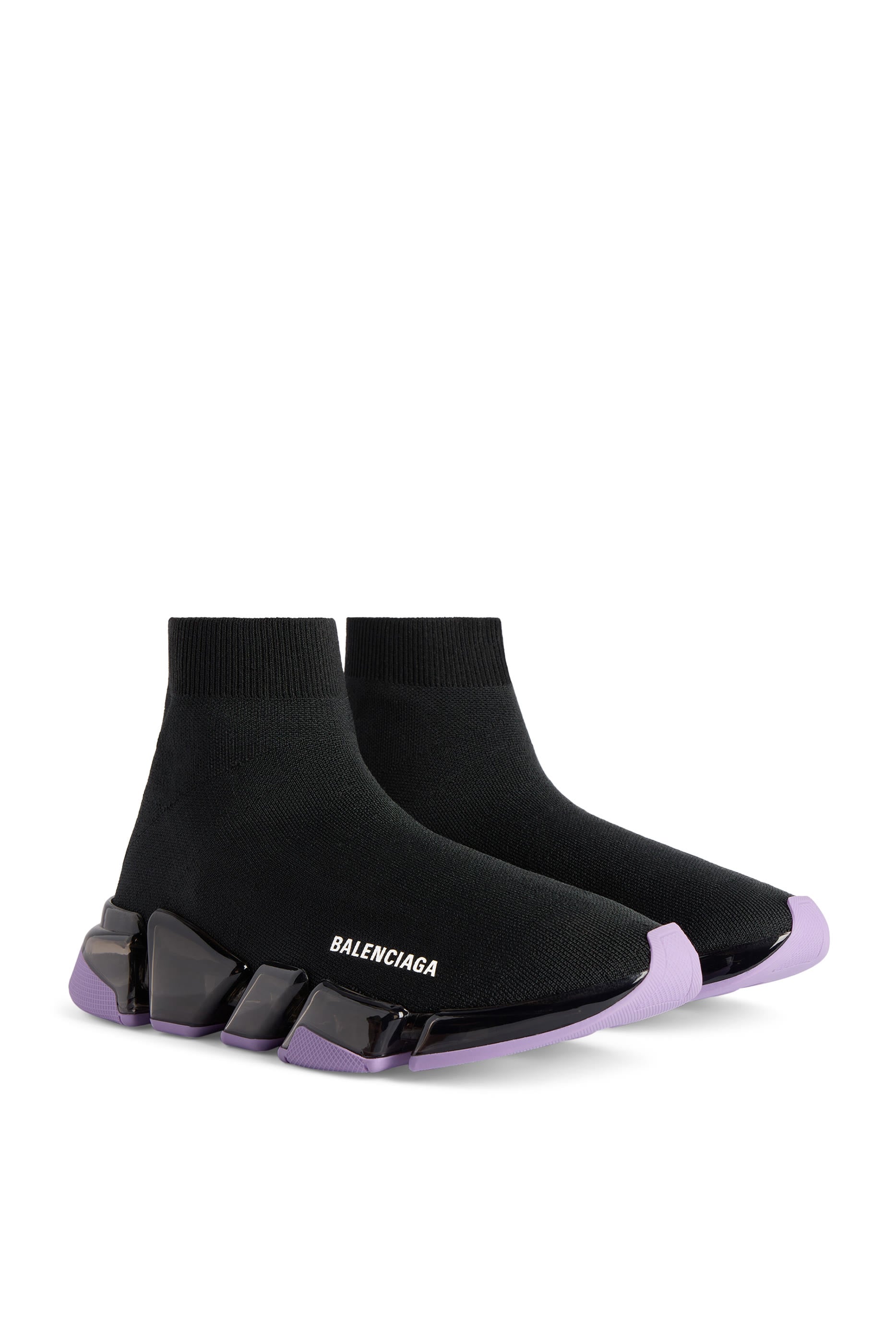 Speed 2.0 Full Clear Sole Recycled Knit Sneakers