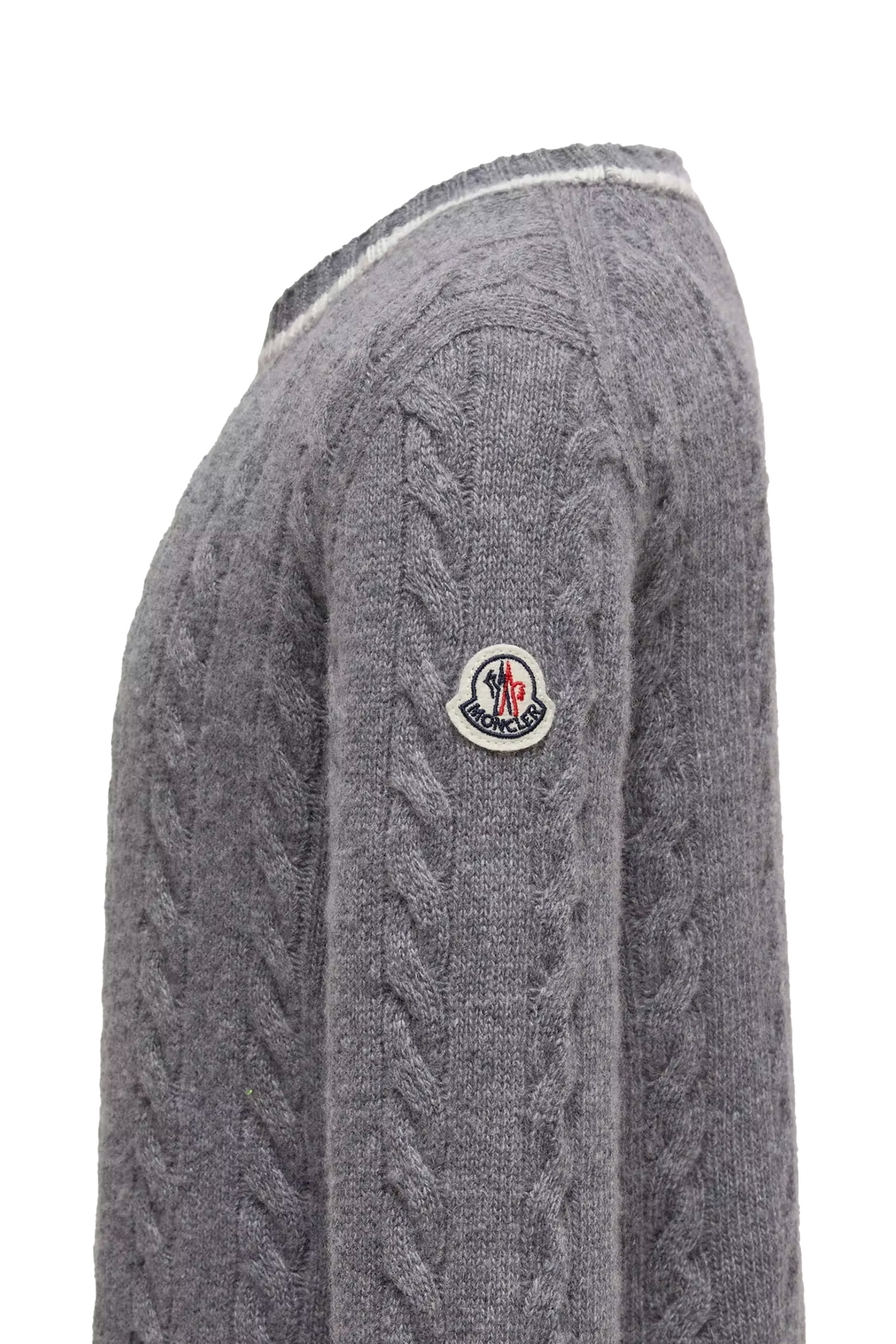 Kids Stripe-Trimmed Wool Jumper 