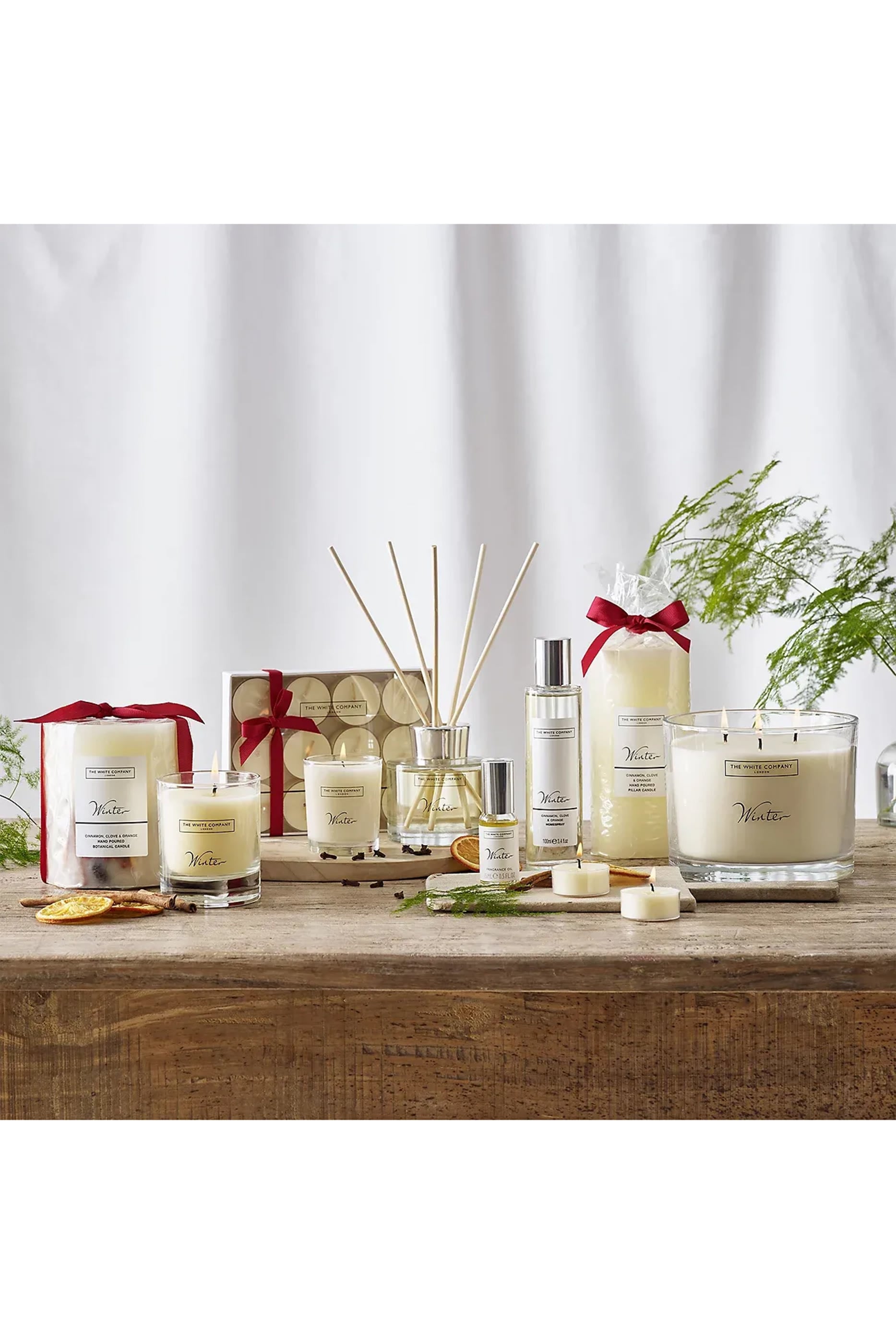 Winter Large Candle