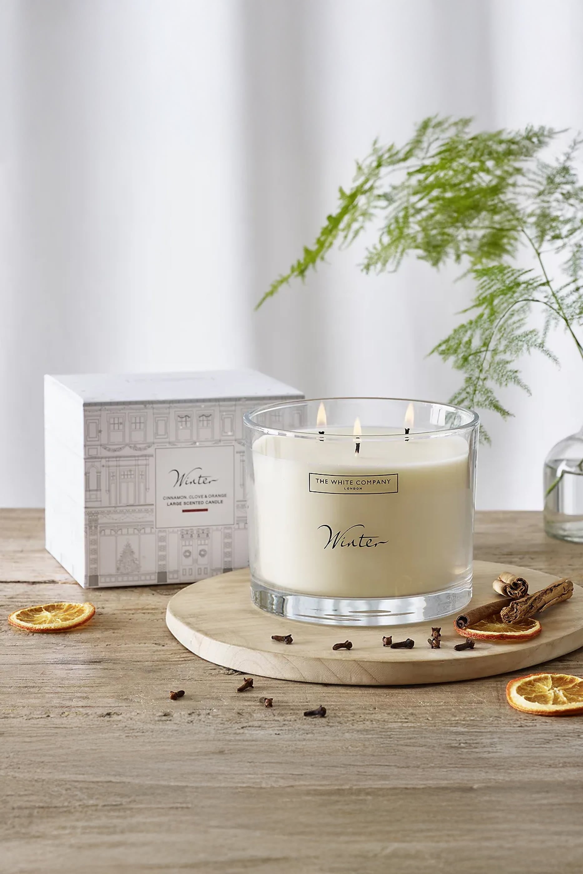 Winter Large Candle