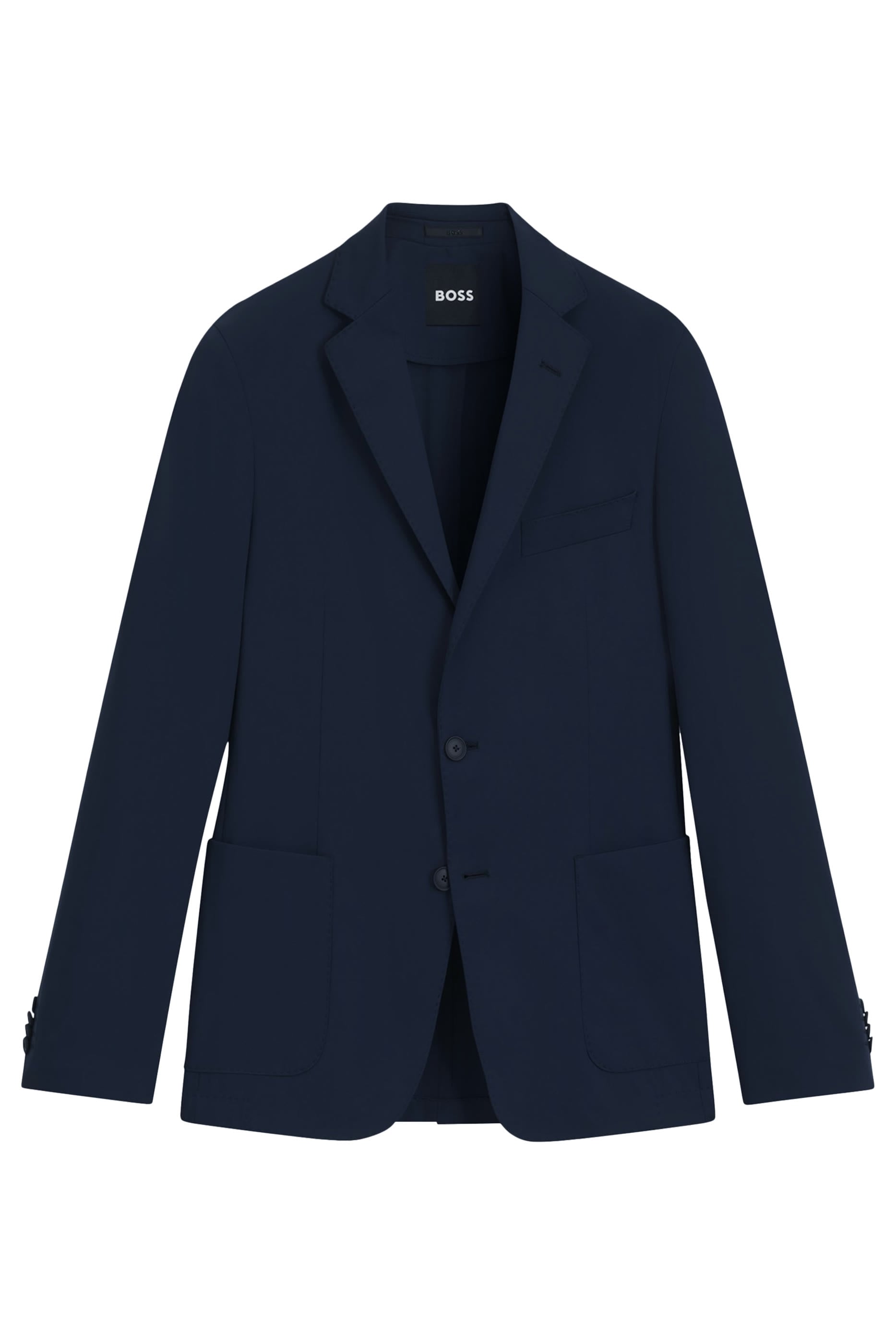 Slim-Fit Jacket in Performance-Stretch Jersey 