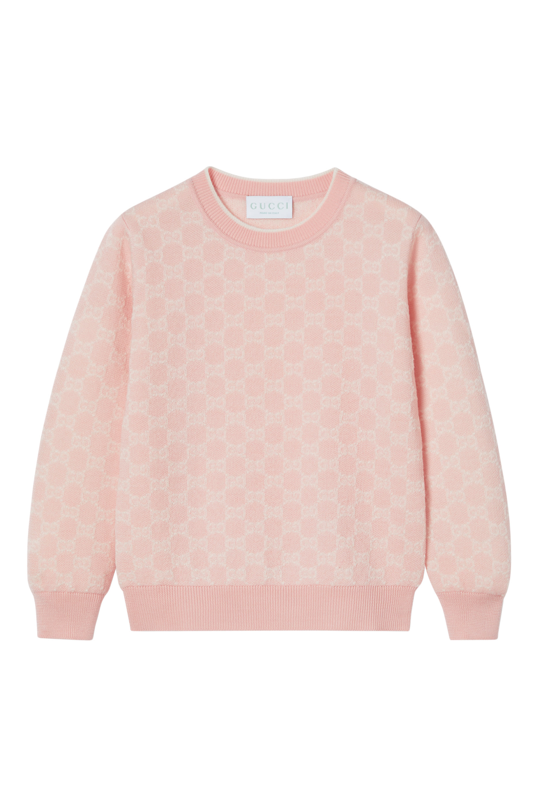 Kids GG Wool Jacquard Sweater