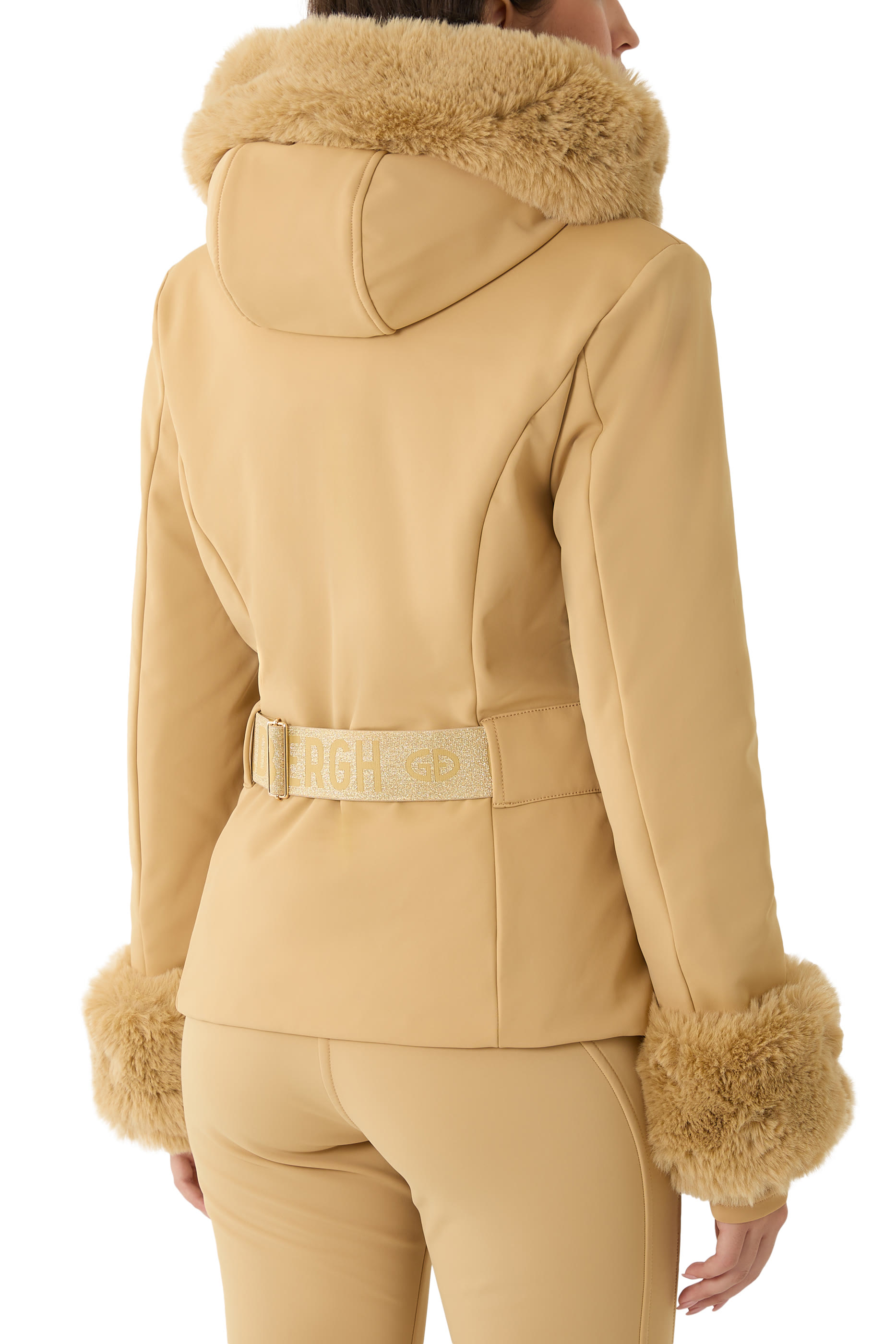 Prezioso Ski Jacket with Faux Border