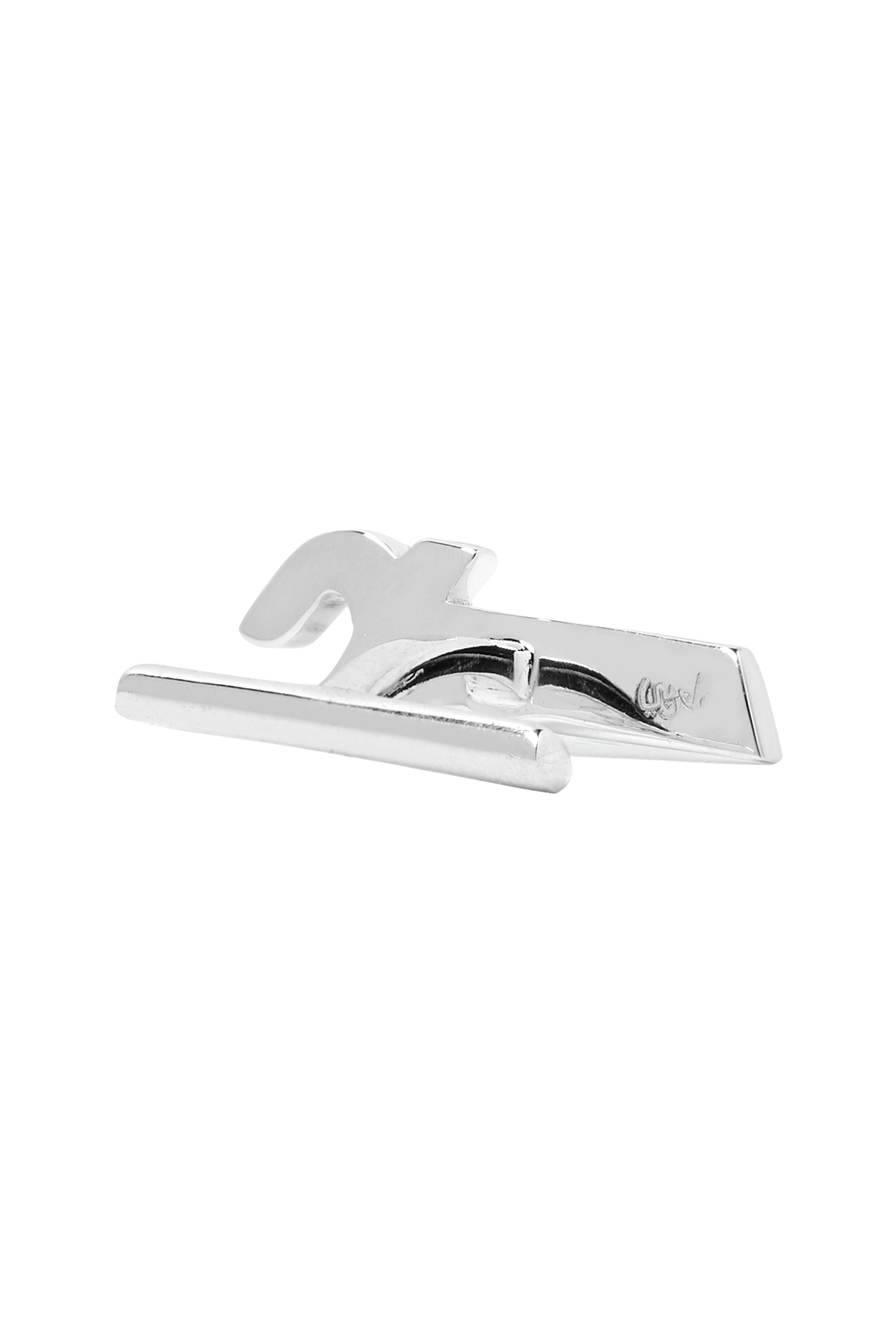 Arabic Letter 'Alef' Cufflink, Sterling Silver