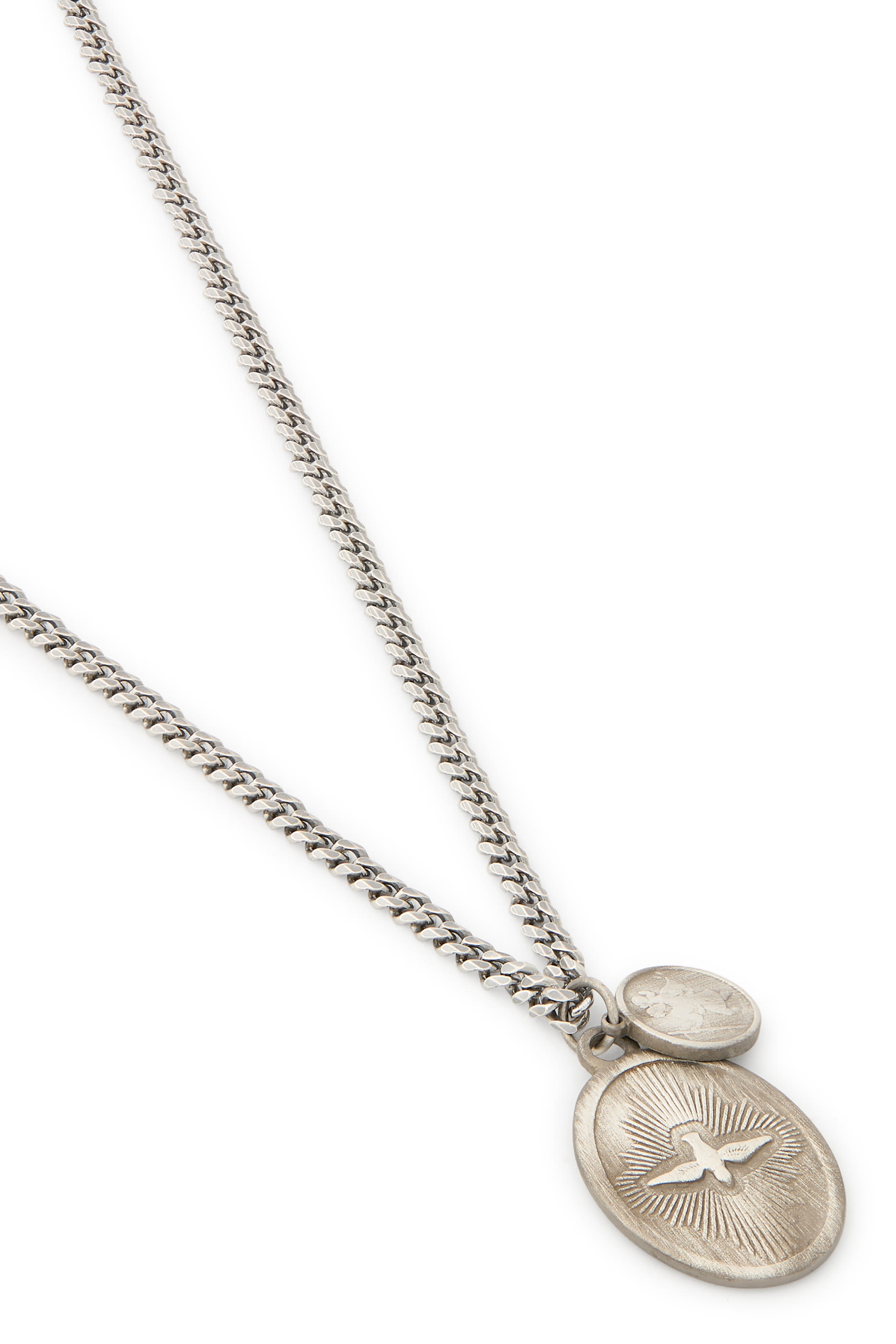 Dove Pendant Necklace, Sterling Silver