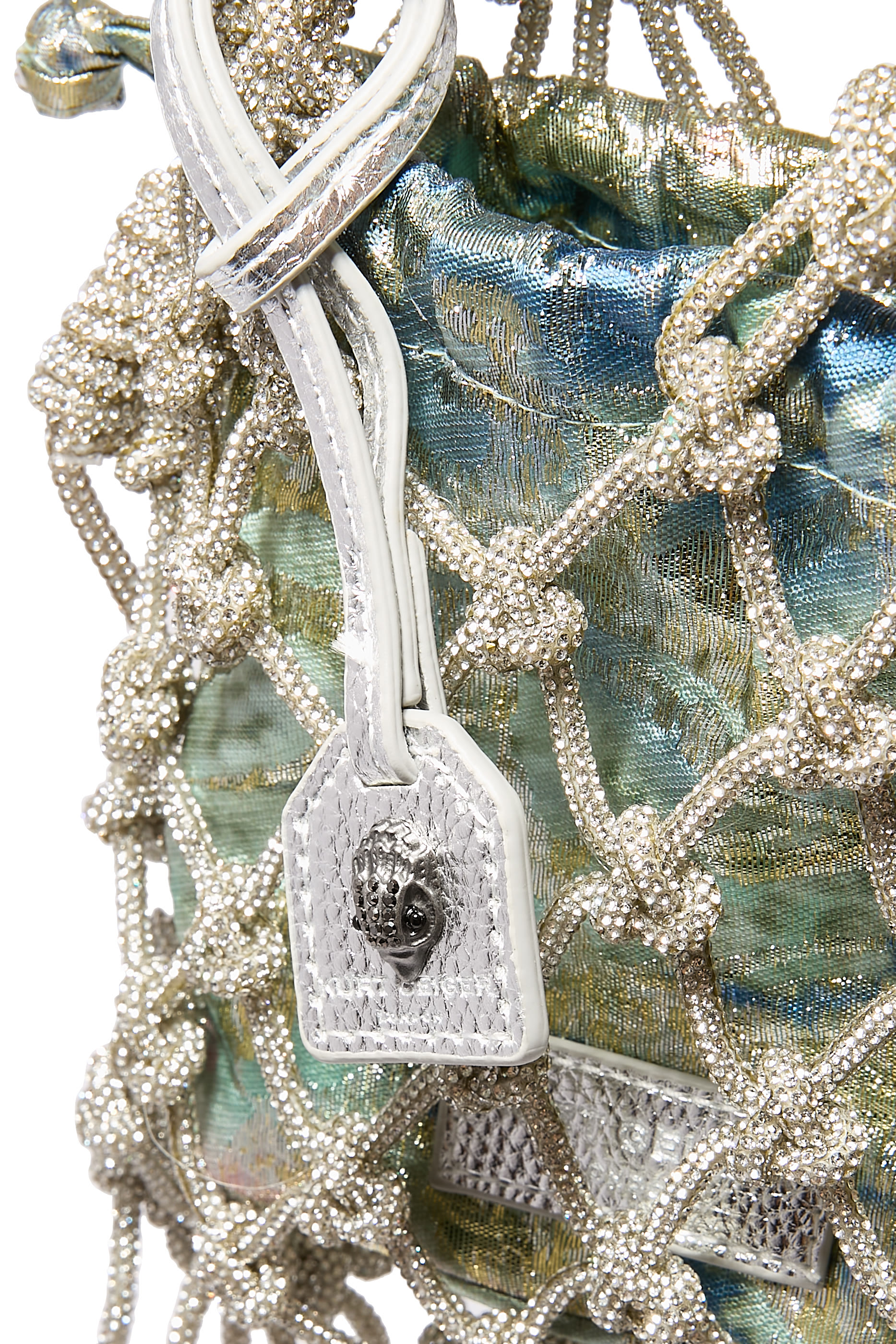  Mini Macramé Crystal Bag