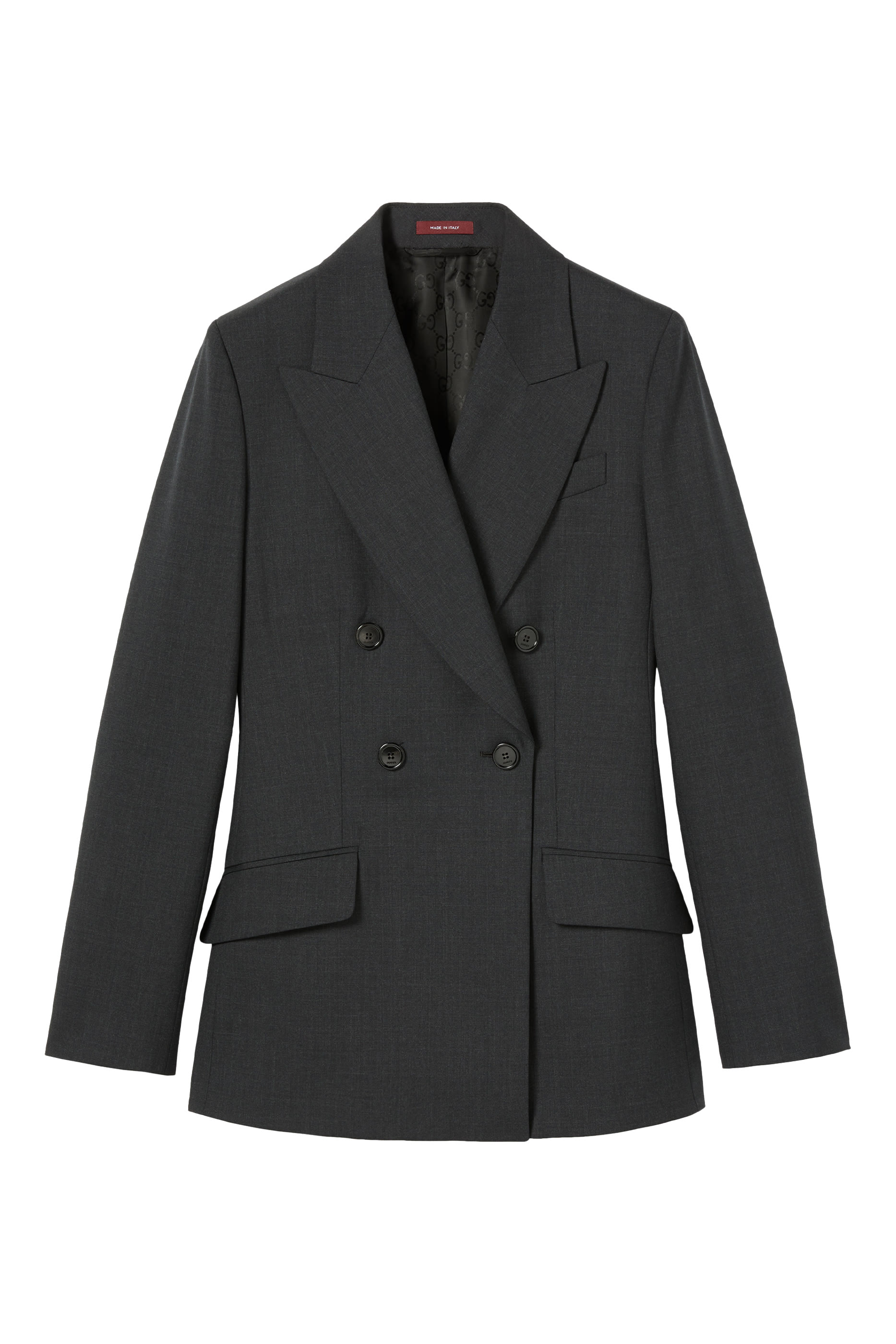  Double-Breasted Wool Jacket