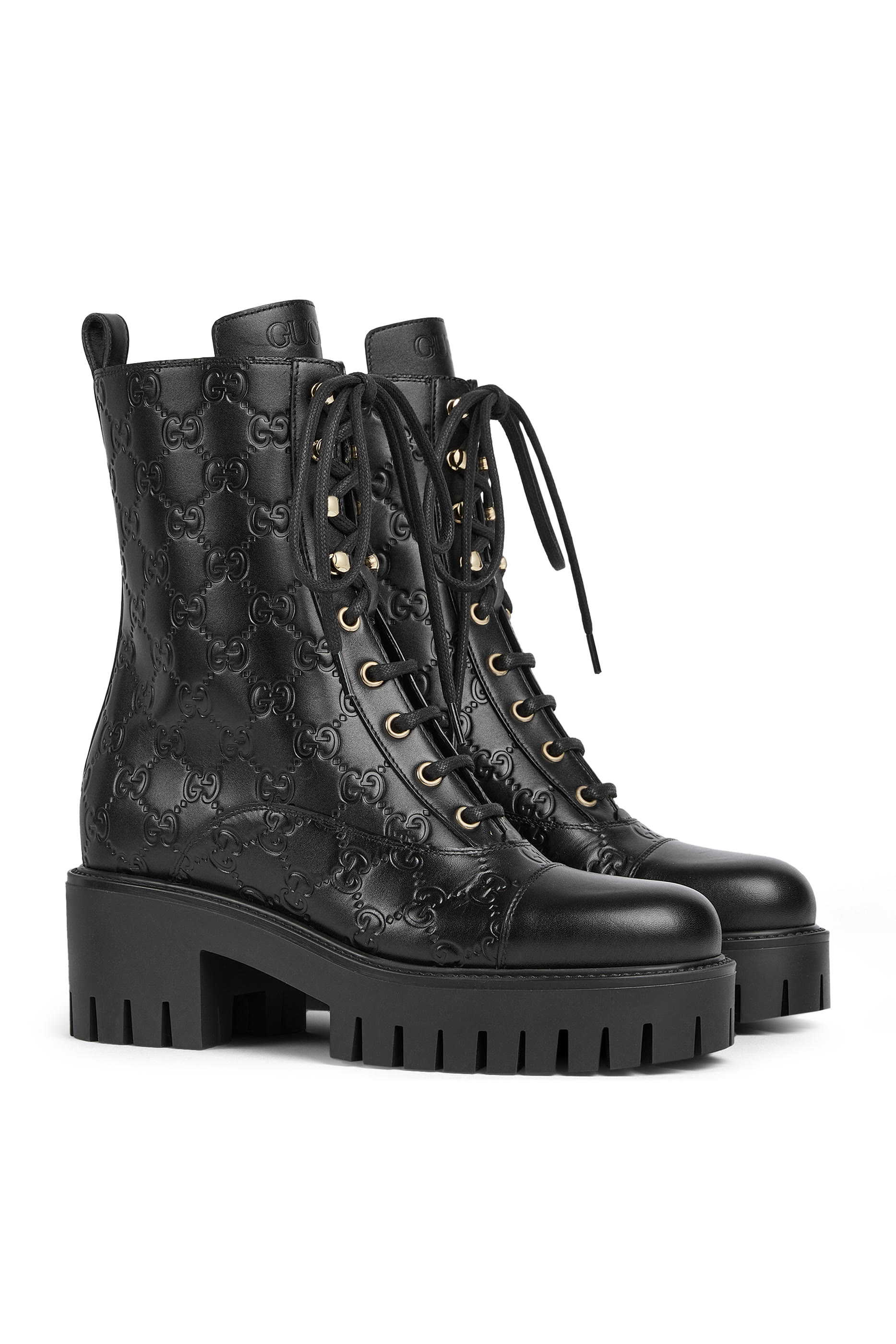 Lace-Up Ankle Boots 
