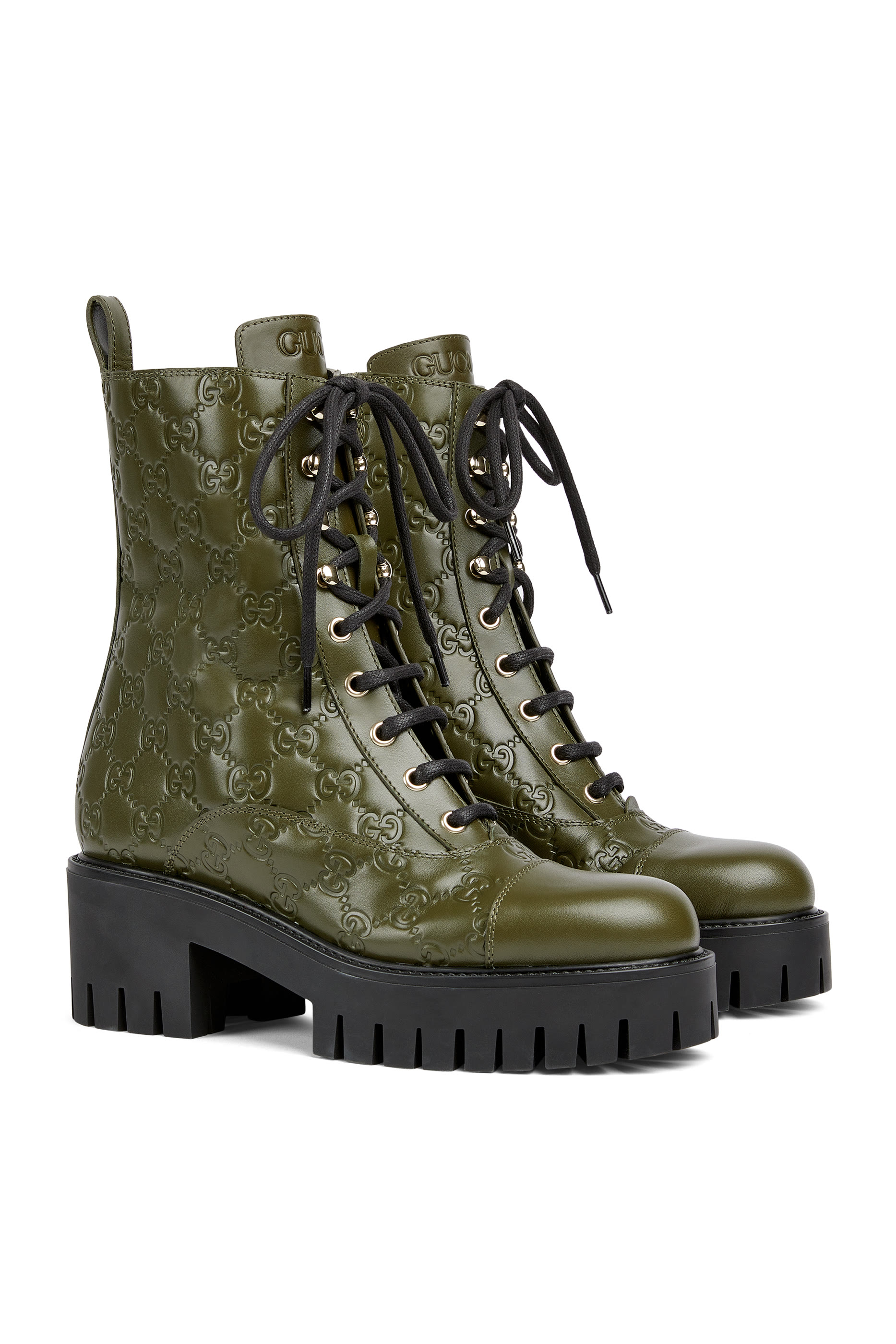Lace-Up Ankle Boots 