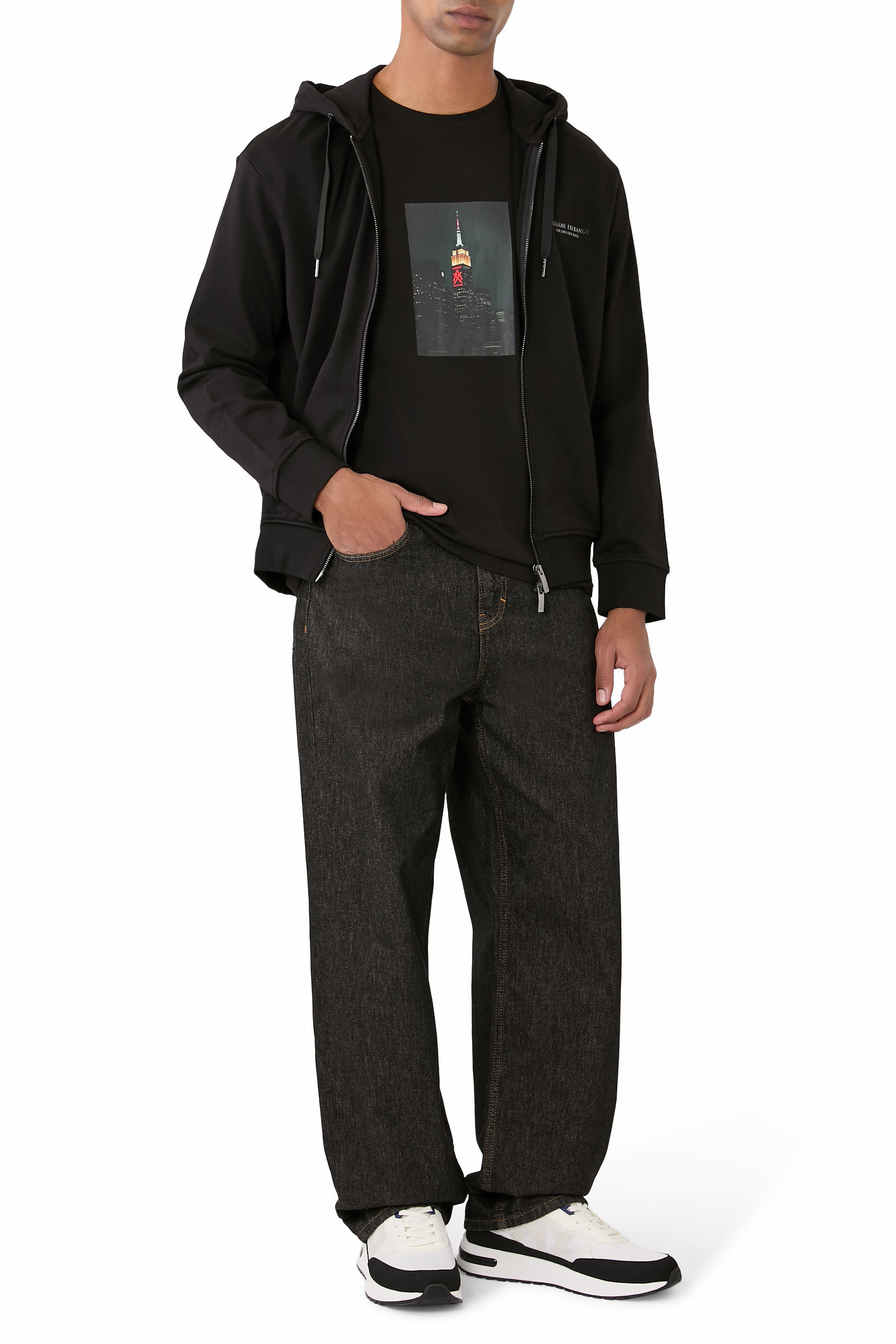 Basic Zip-Up Hoodie 