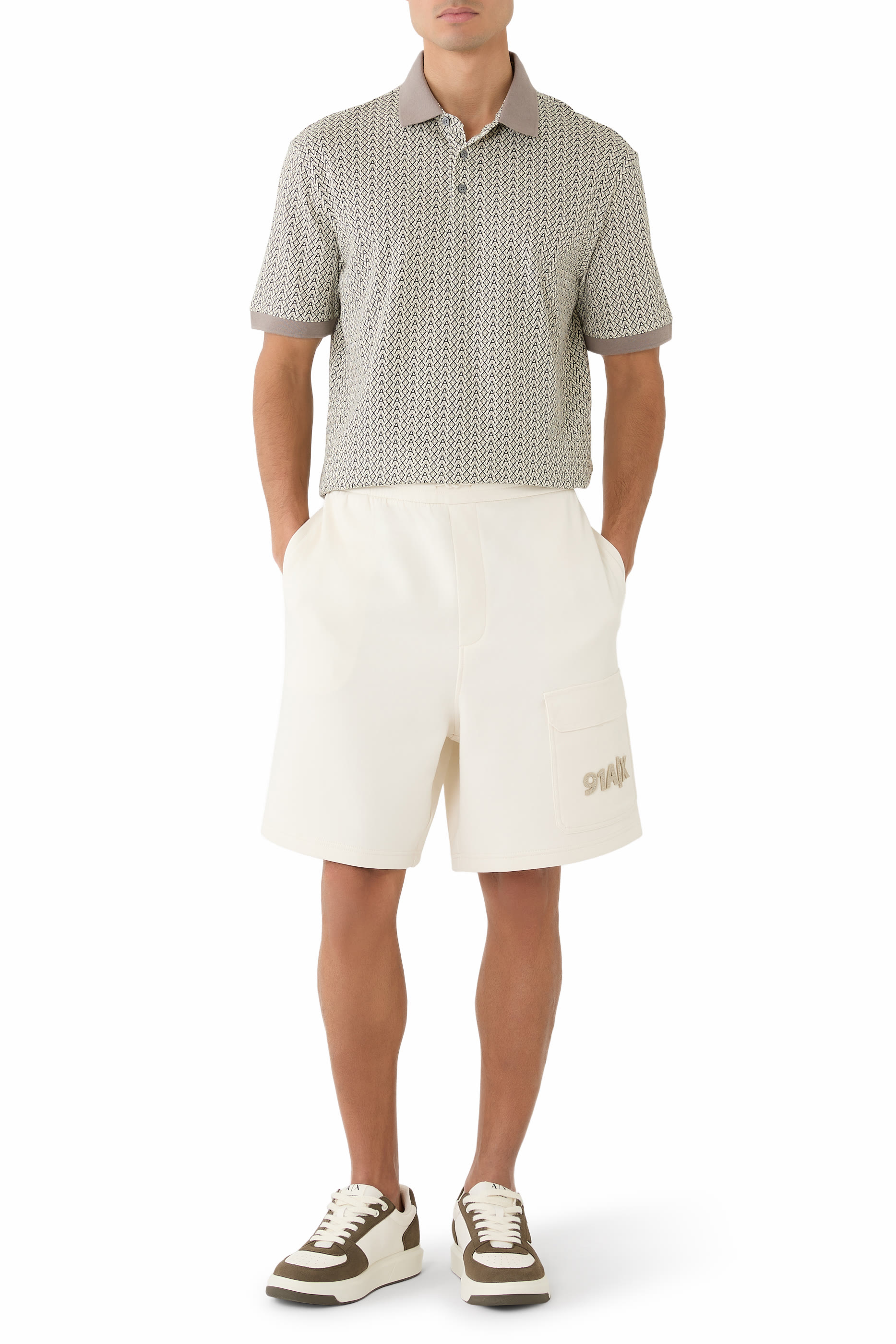 AX Print Polo Shirt