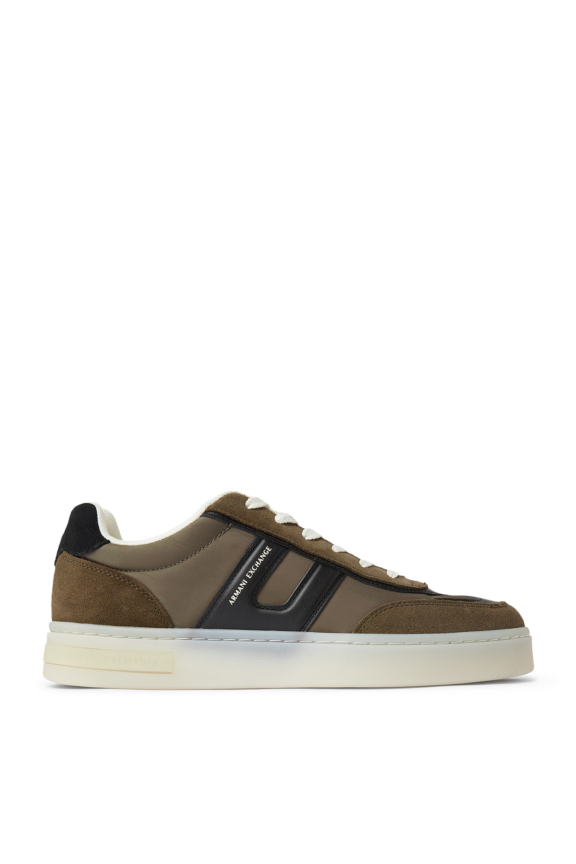 Logo Technical Fabric Sneakers