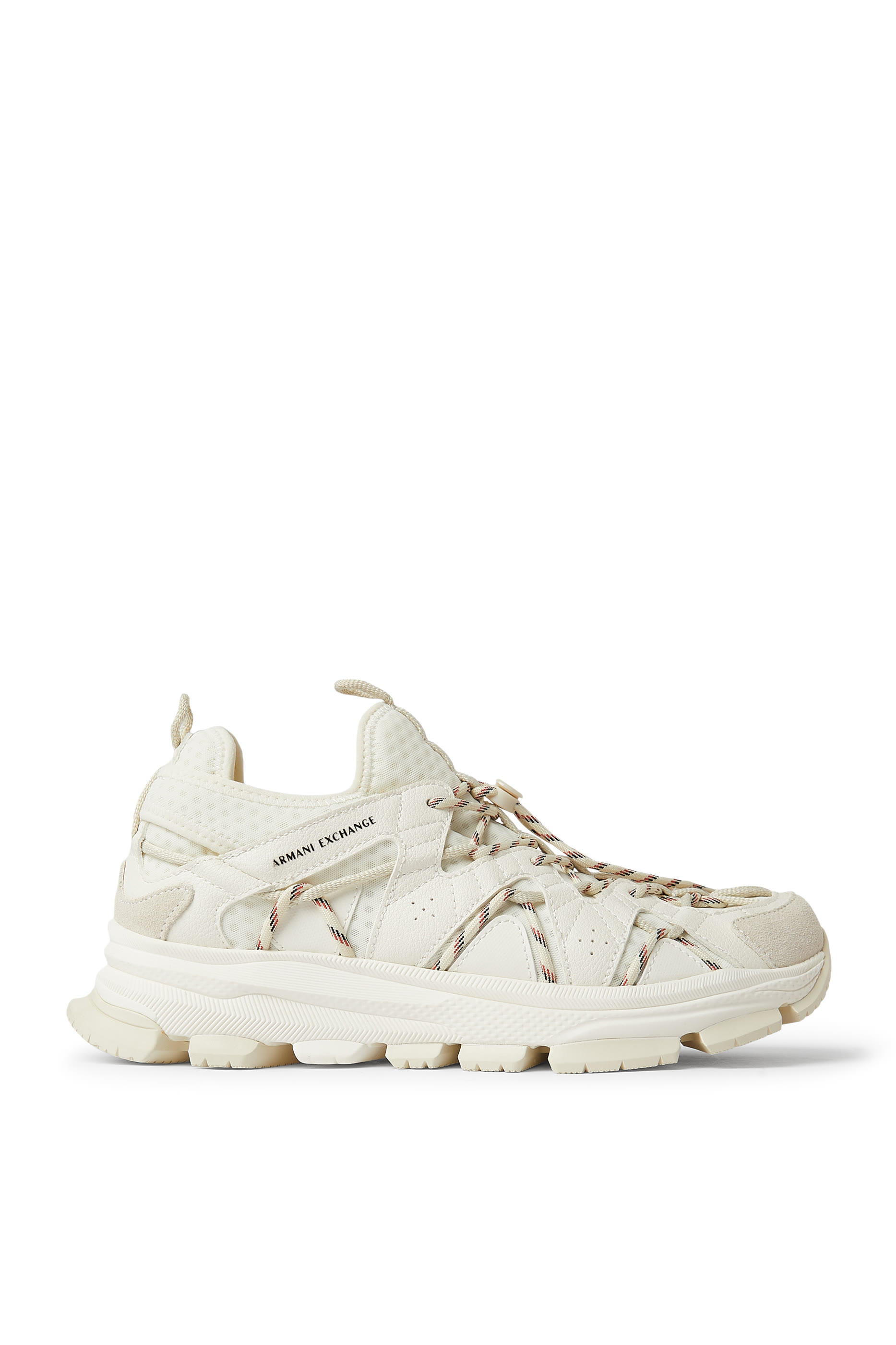Logo Technical Fabric Sneakers