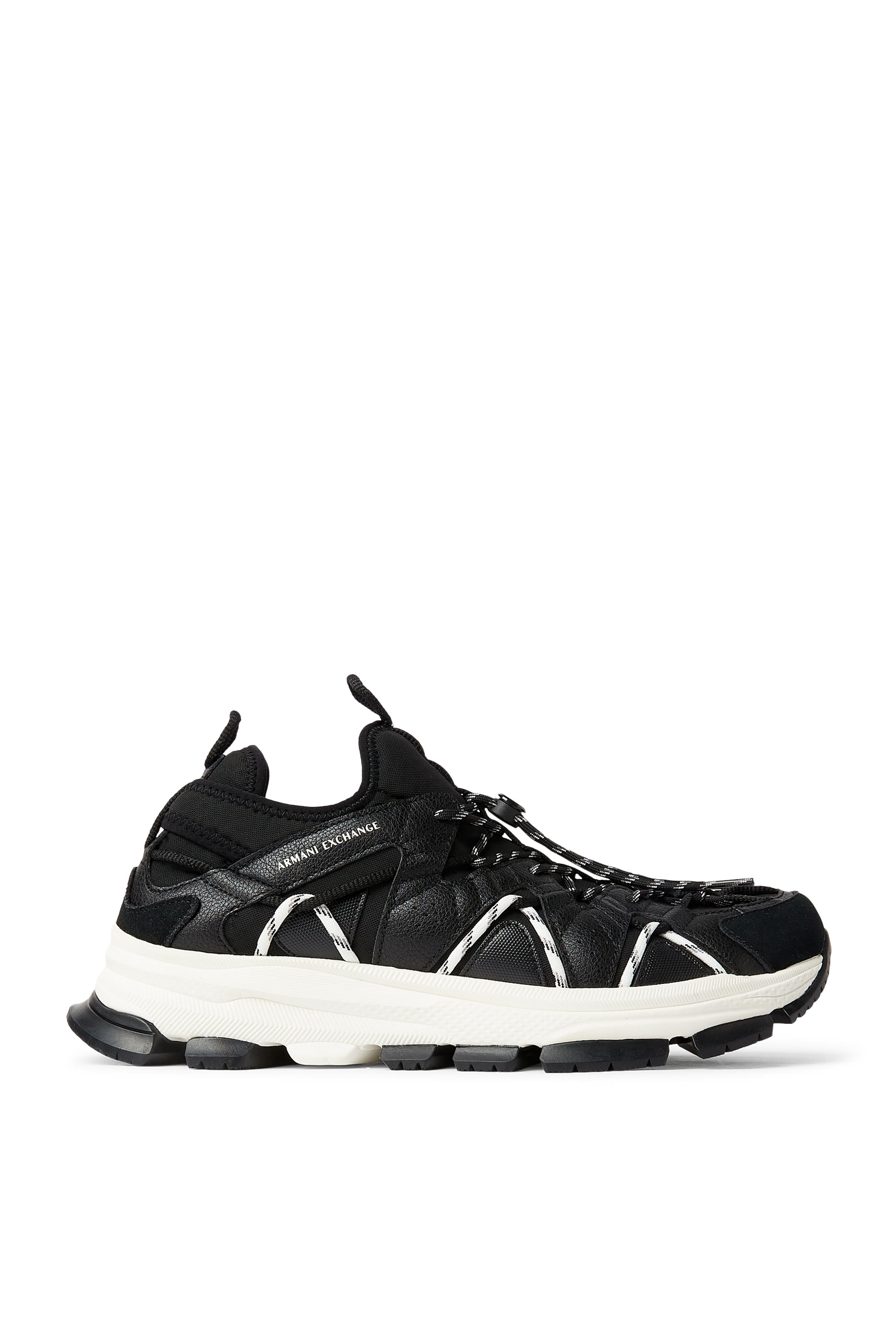 Logo Technical Fabric Sneakers
