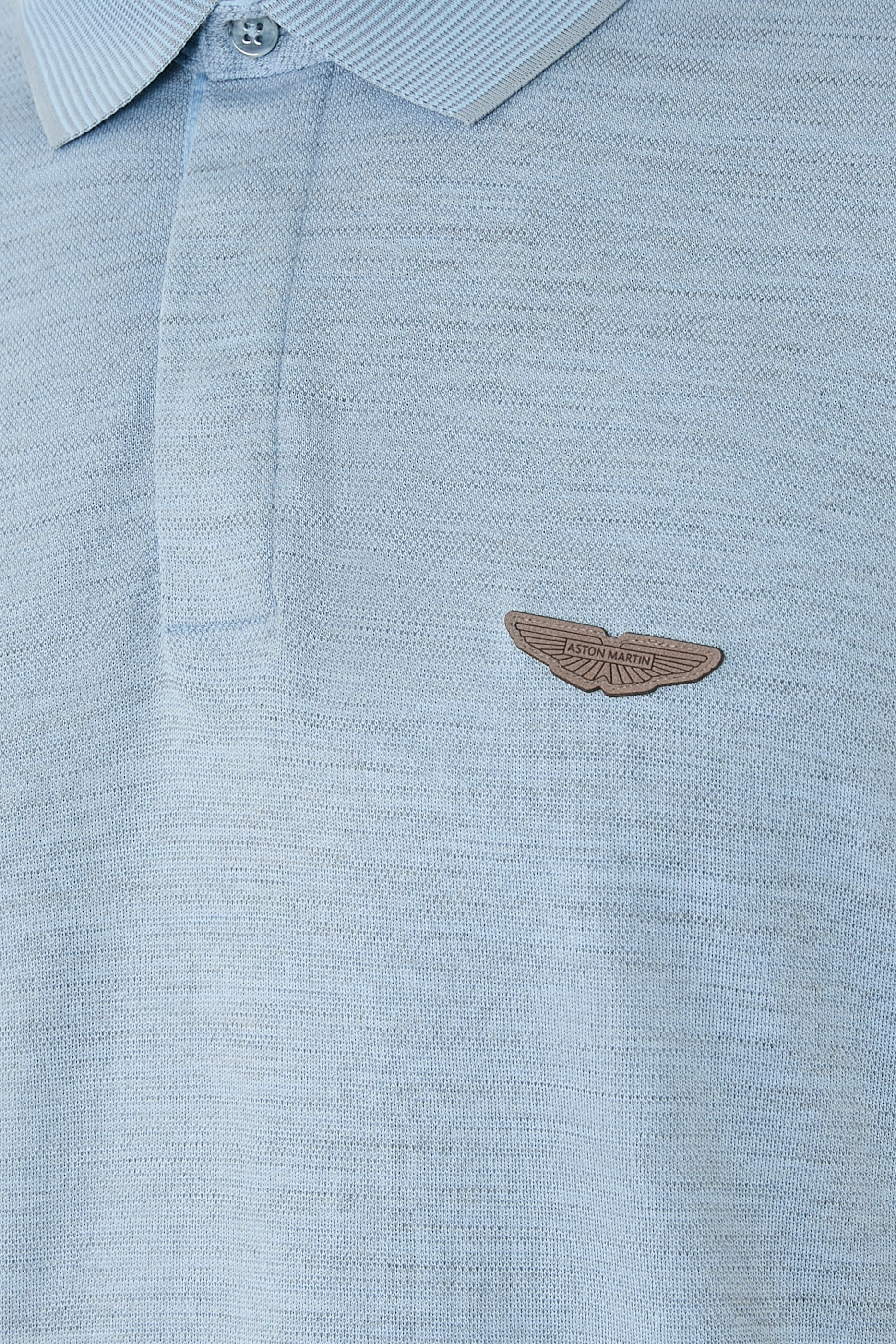 Regular Fit Cotton-Wool Piqué Polo Shirt