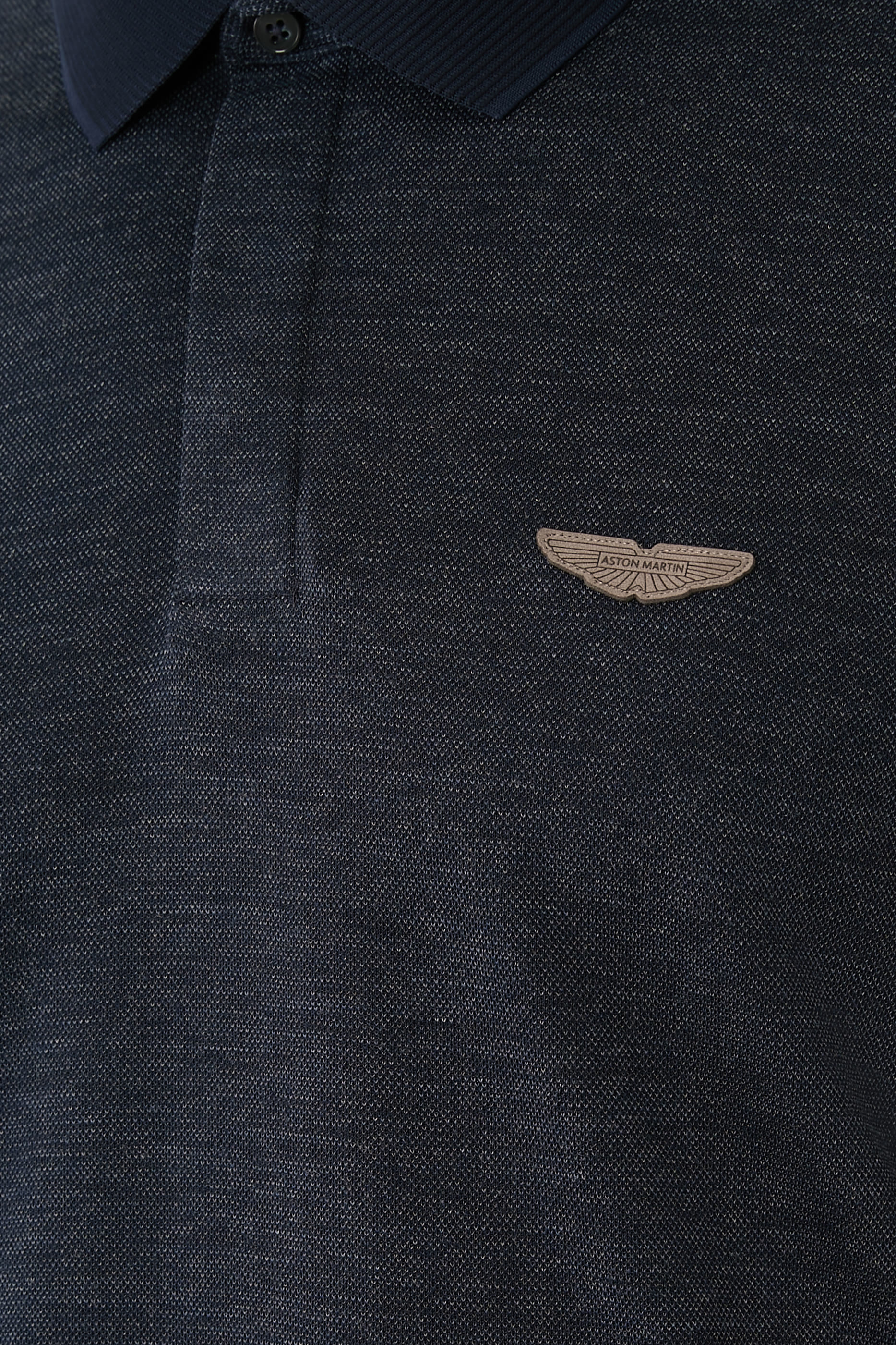 Regular Fit Cotton-Wool Piqué Polo Shirt