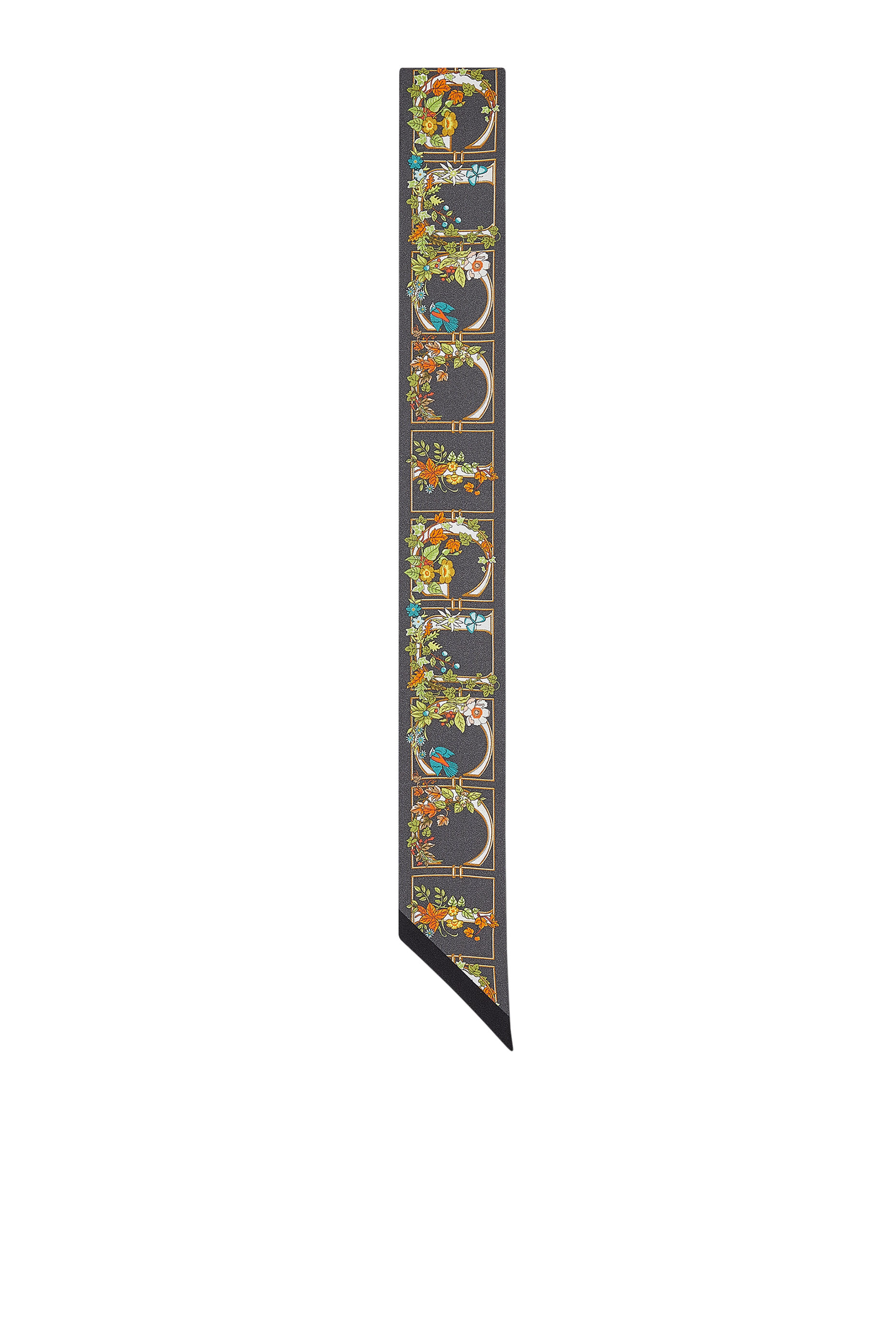 Printed Silk Twill Ribbon 