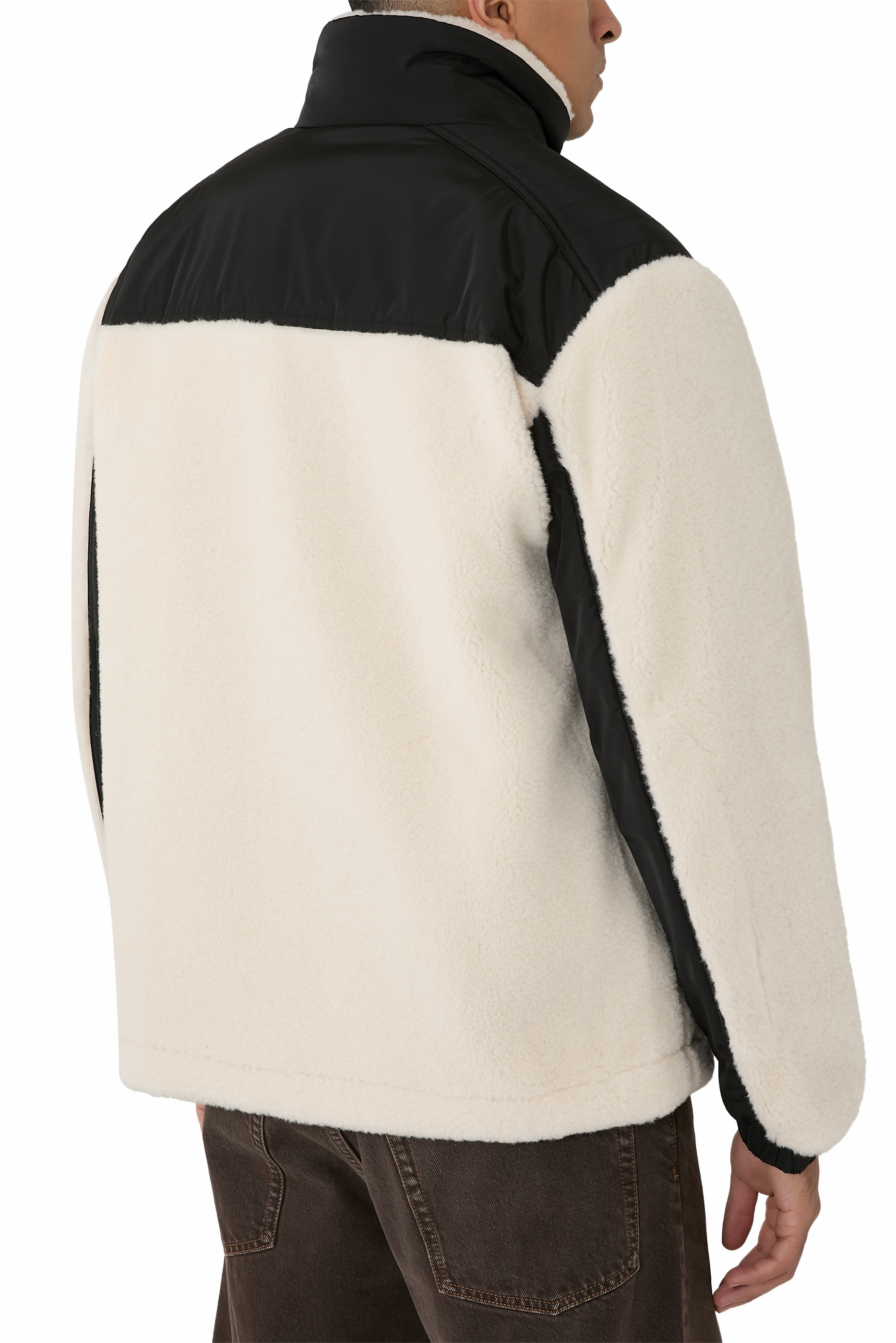 Fleece Panelled Jacket