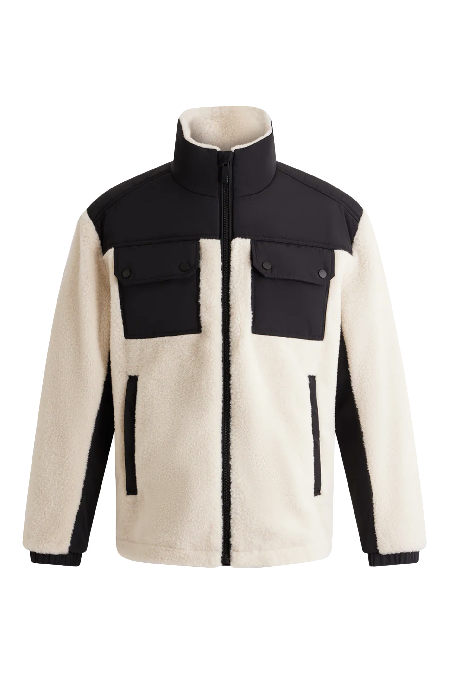 Fleece Panelled Jacket
