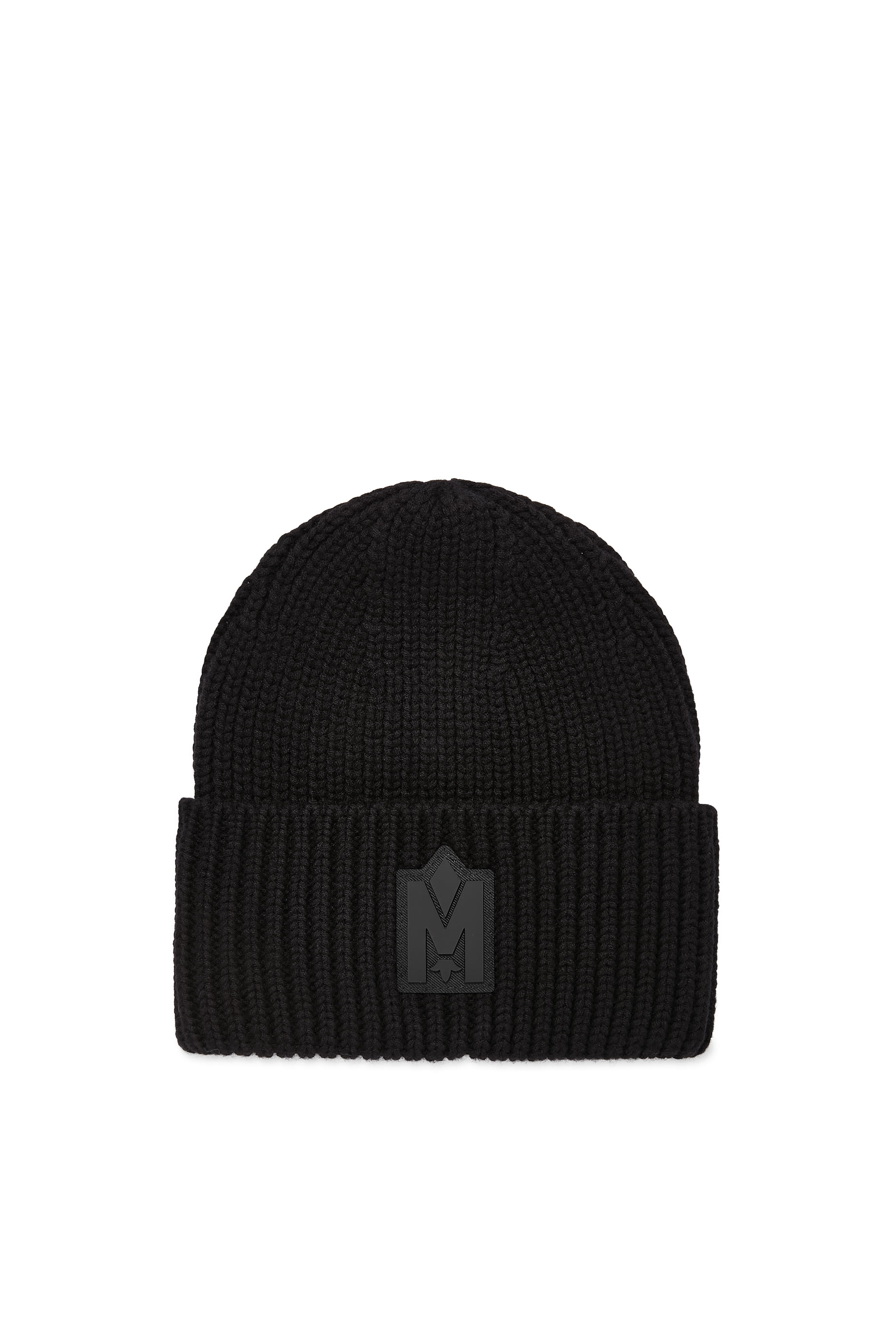  JUDE-MZ Hand-Knit Toque with Ribbed Cuff