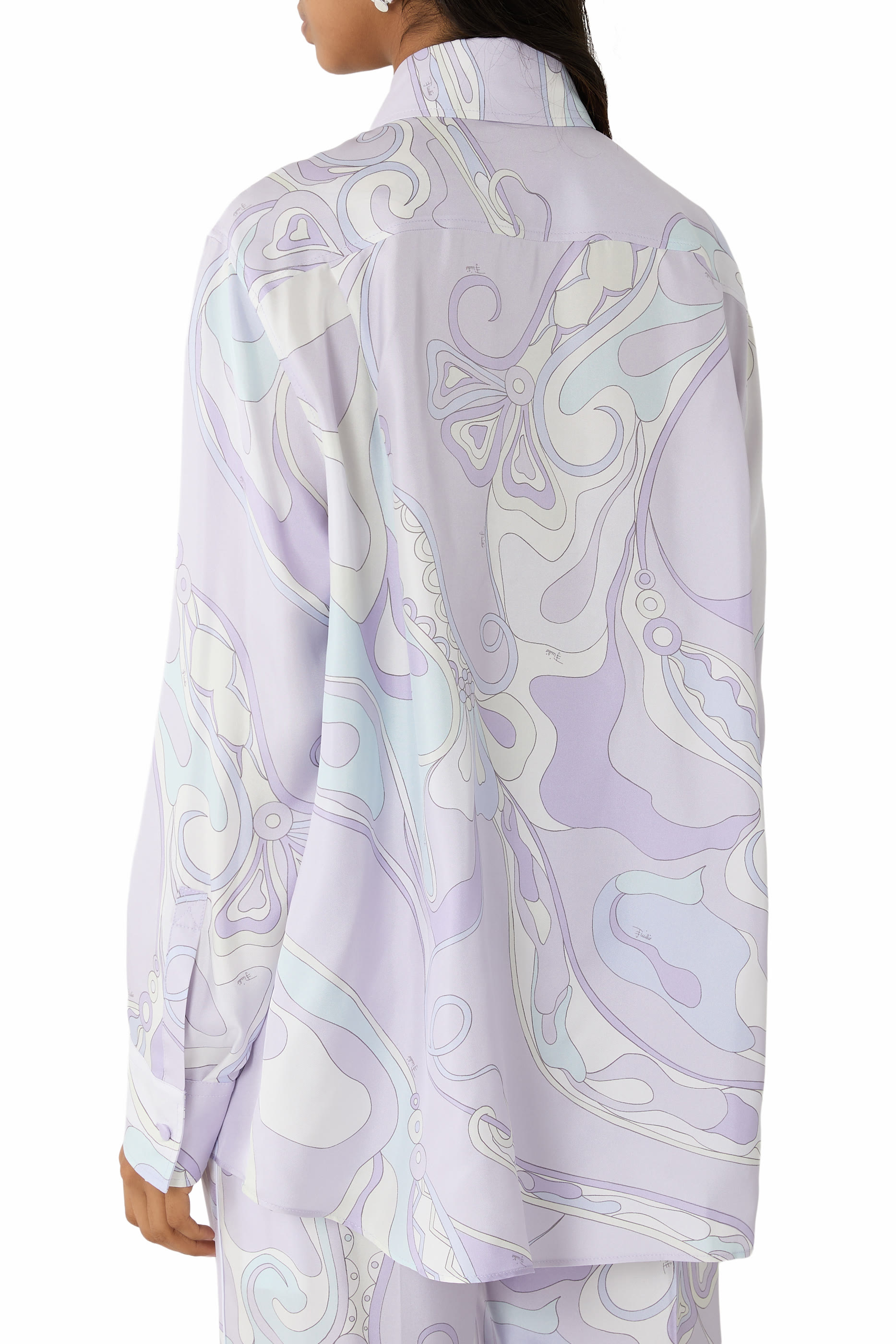 Graphic-Pattern Shirt