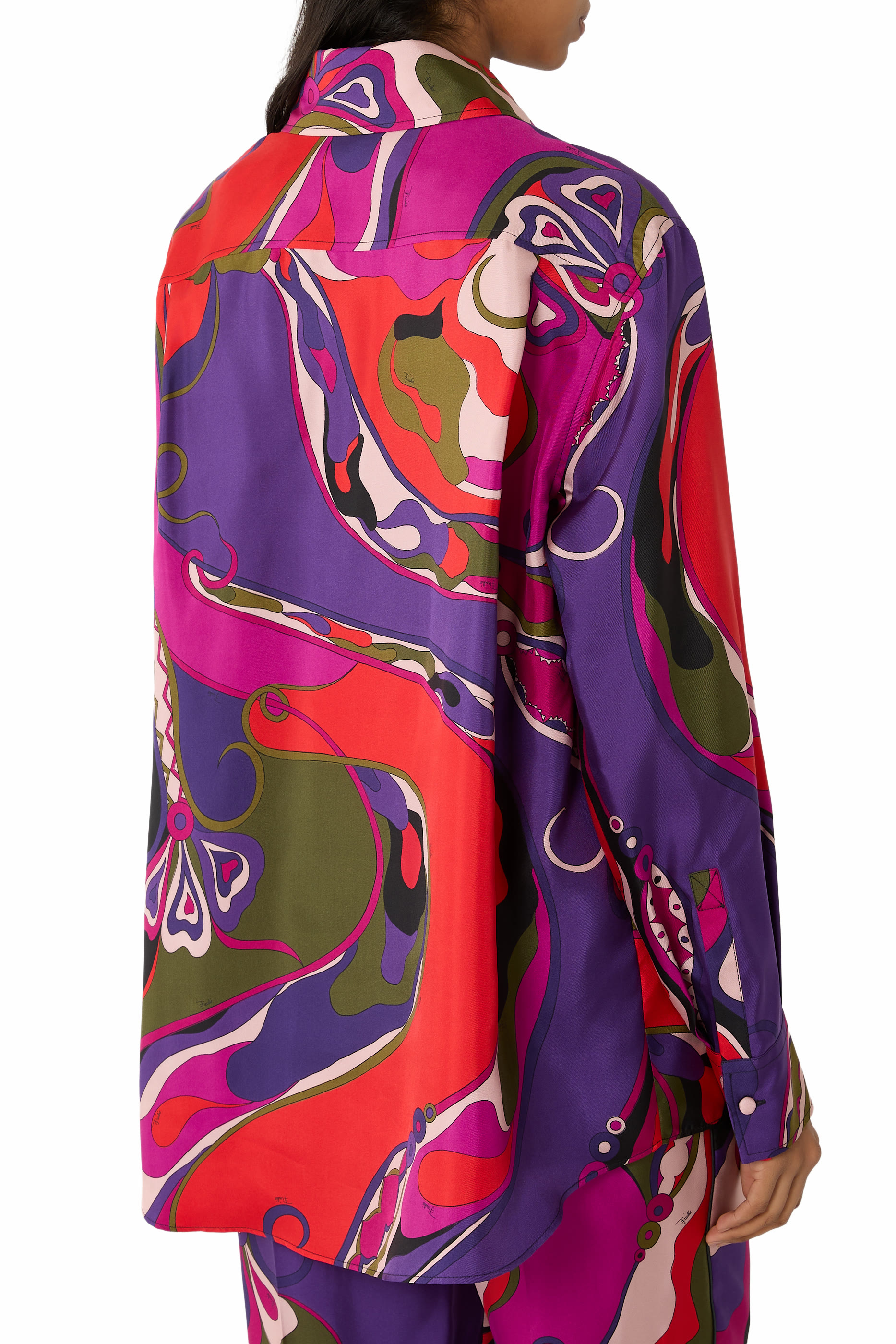 Graphic-Pattern Shirt