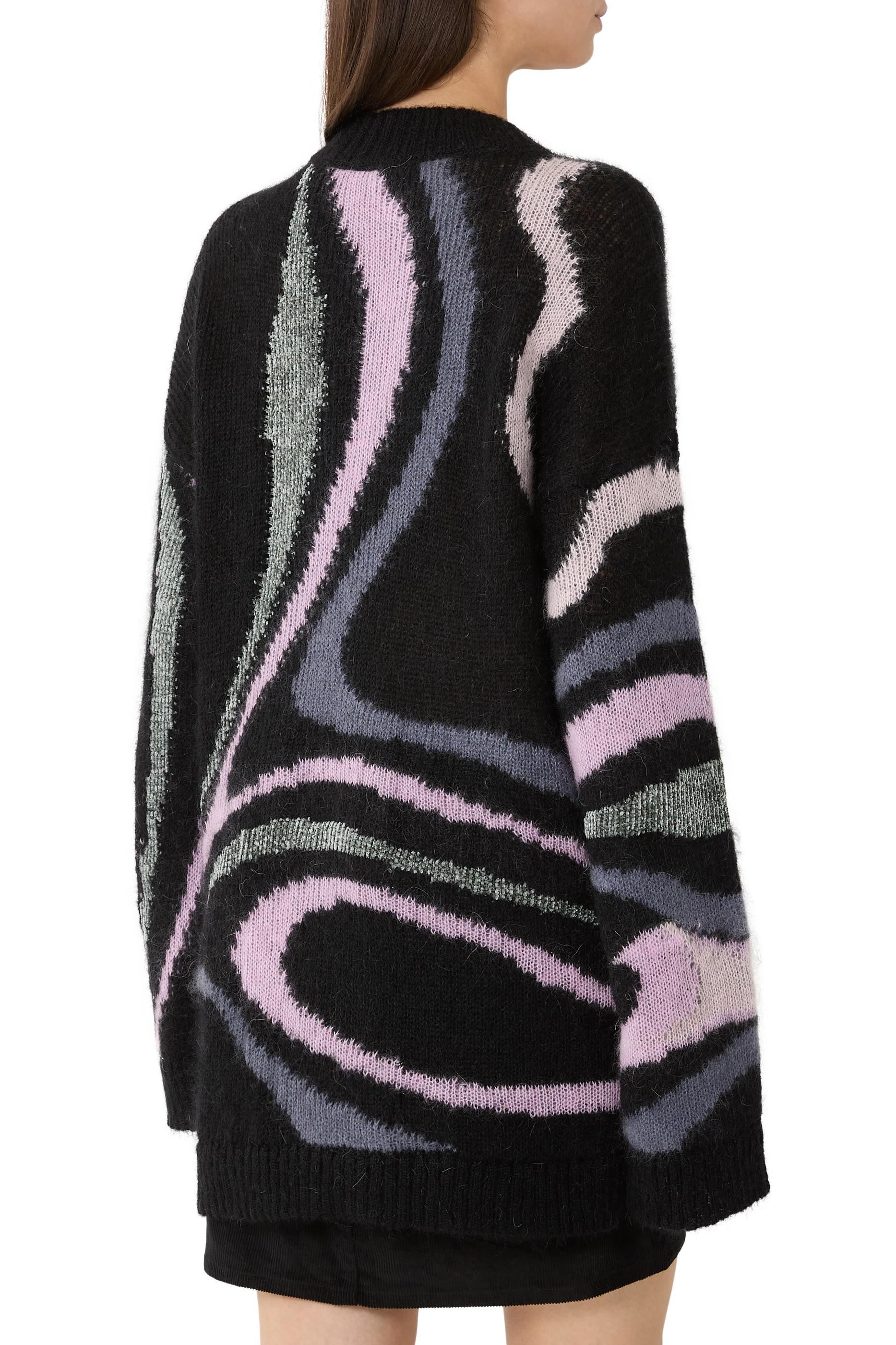 Abstract Pattern Cardigan